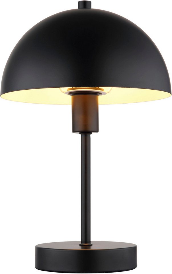 GLOBO LIGHTING Tischleuchte ATOMA I, ohne Leuchtmittel, Tischlampe Nachttischlampe Deko-Tischleuchte Schlafzimmer