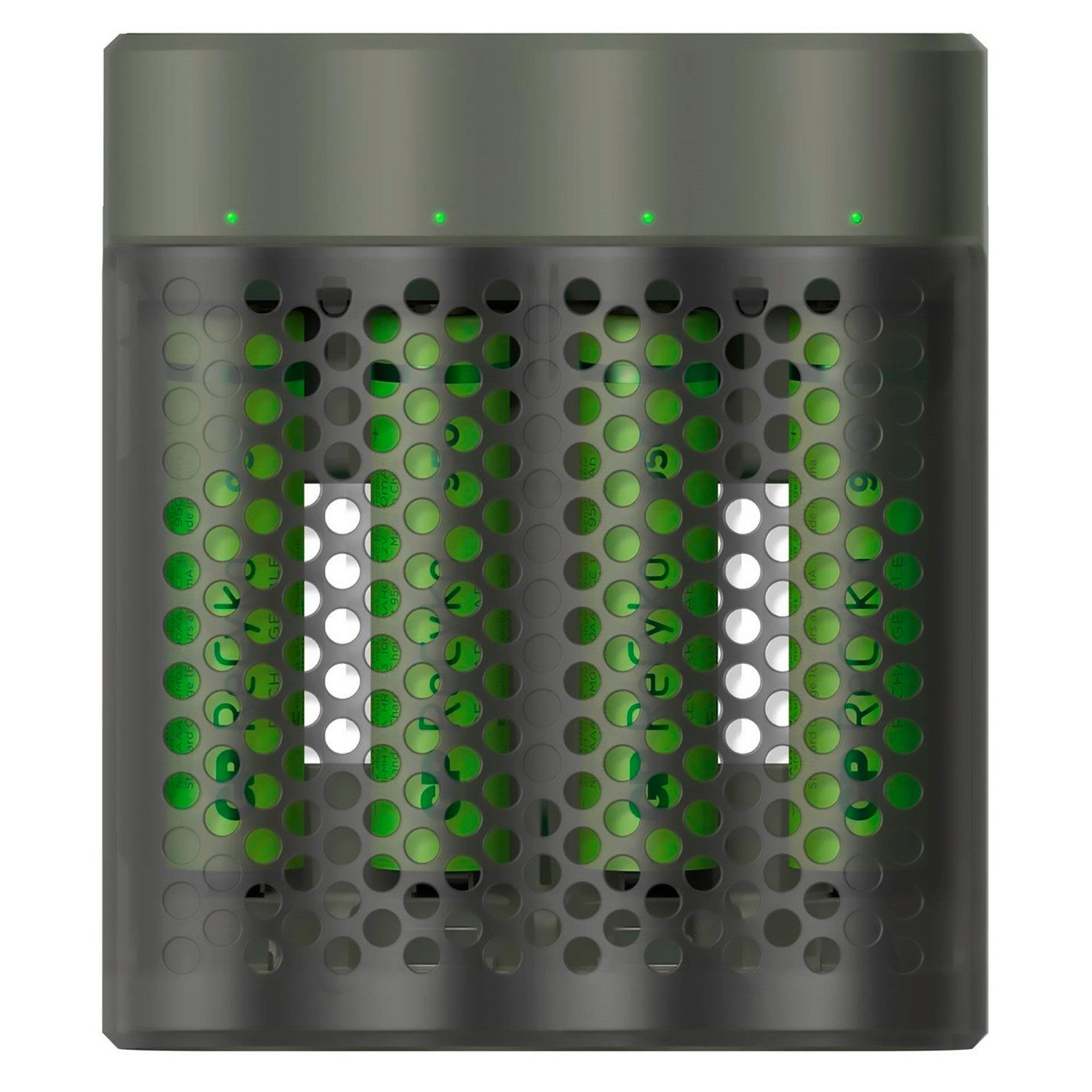 GP Batteries USB Akku-Ladegerät AA / AAA + 4x AAA-Akku ReCyko Akku-Set Mignon 950 mAh (1,2 V, 5 St), Kompakt Schnell-Lader M451 + 4x AAA 950mAh Micro LR03 LR3 Batterie