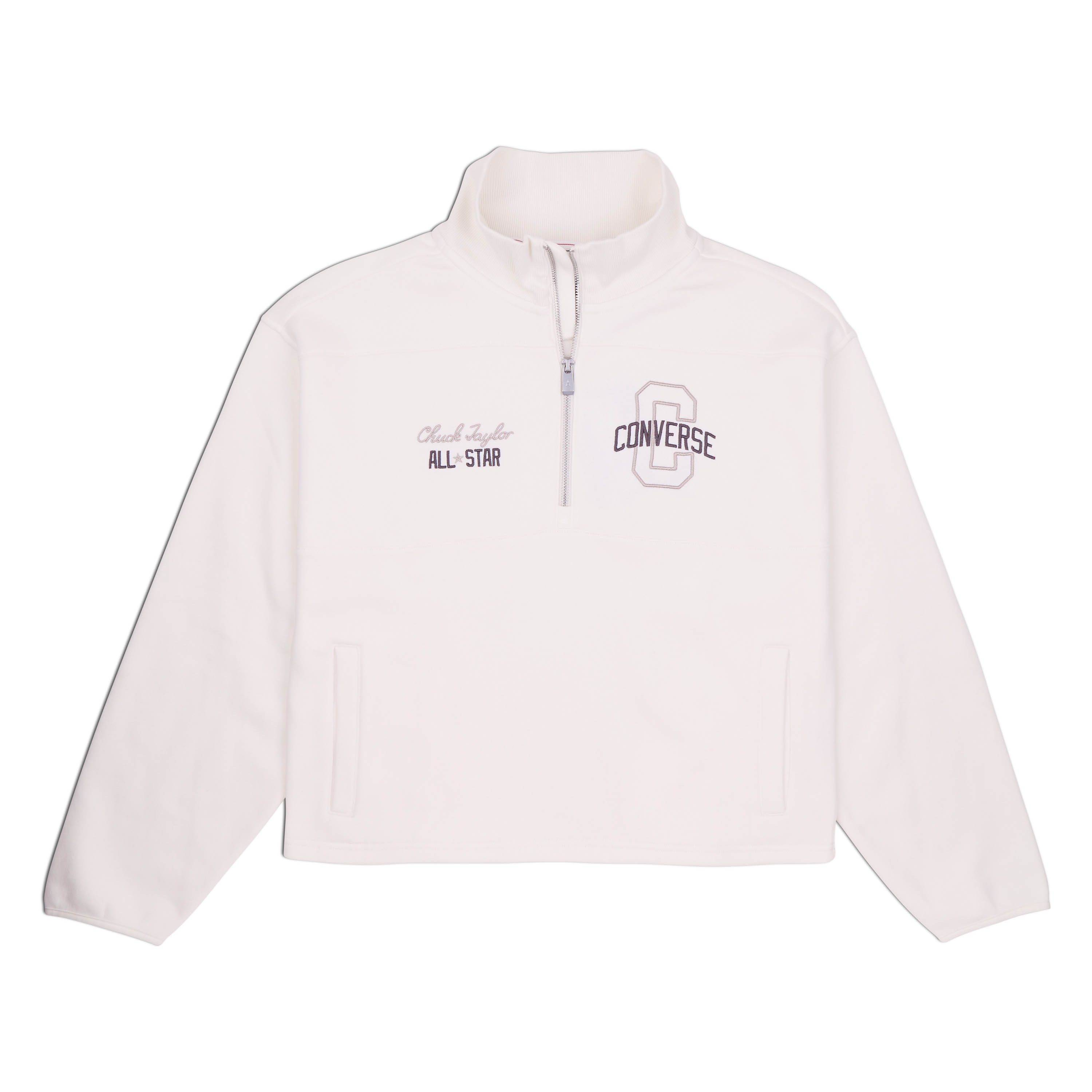 Converse Sweatshirt WOMEN'S CONVERSE RETRO HALF-ZIP POPOVER