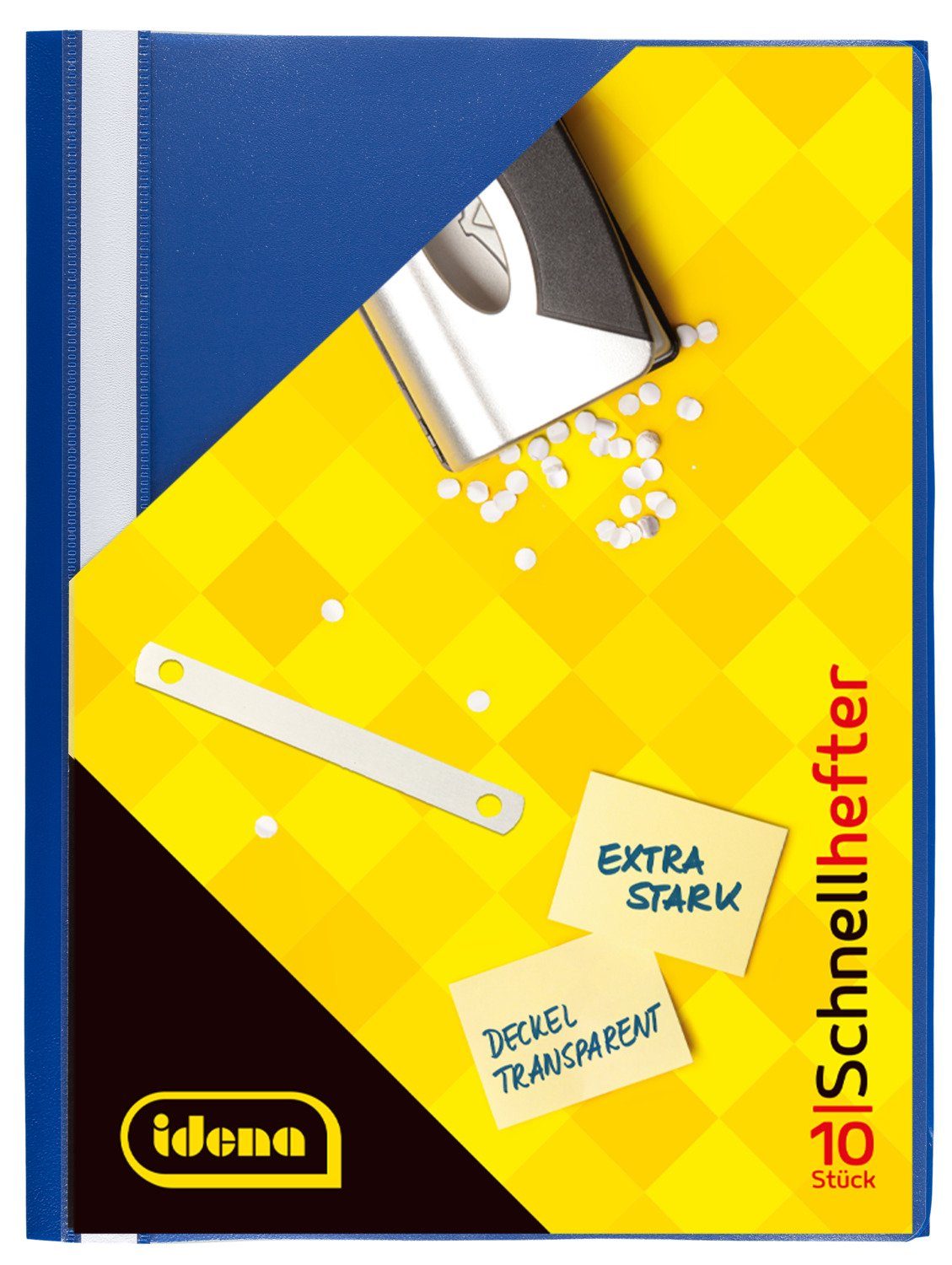 Idena Hefter Idena Папка A4 PP blau extra stark
