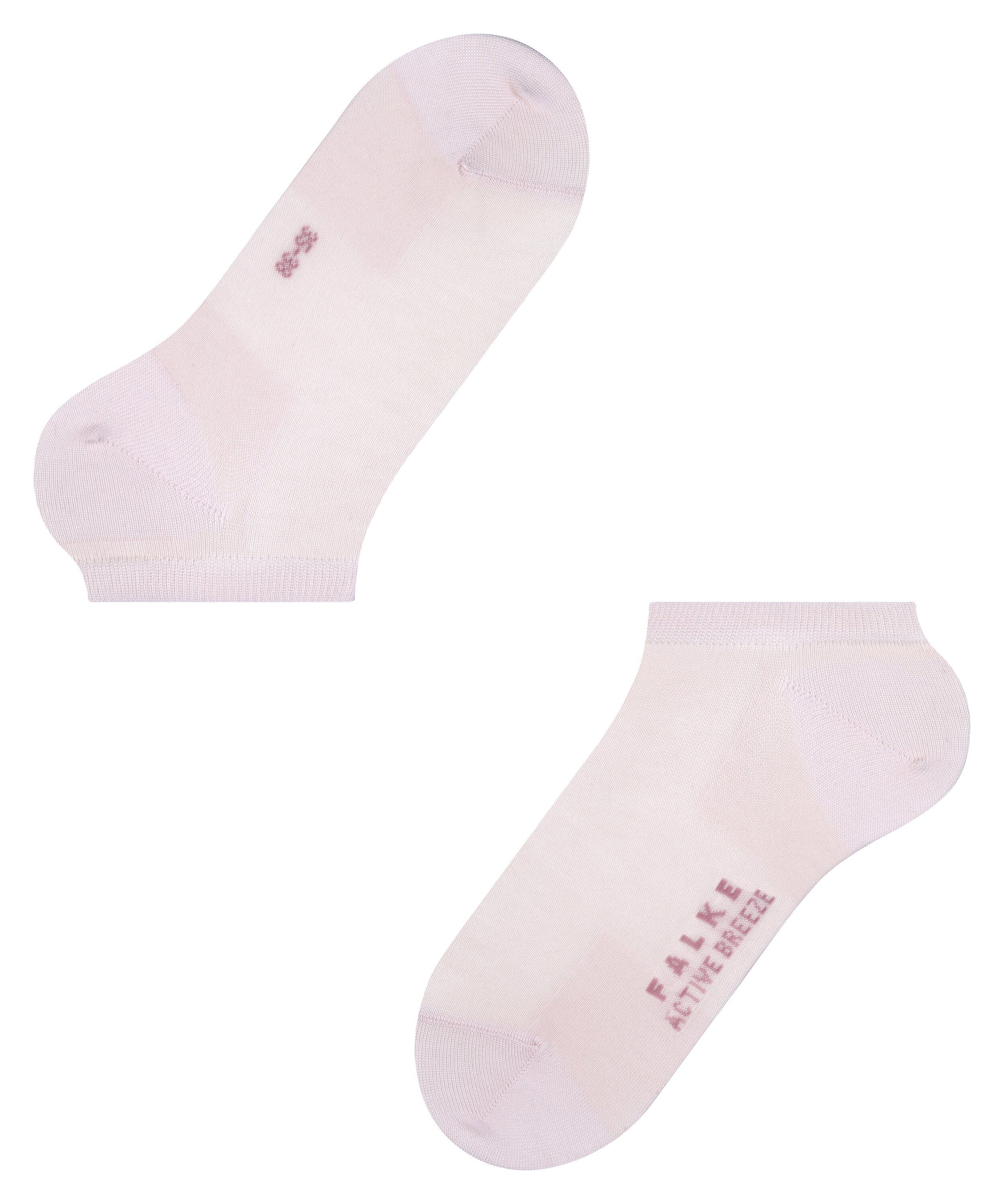 FALKE pink aus light Breeze Material (1-Paar) Active Sneakersocken (8458) atmungsaktivem