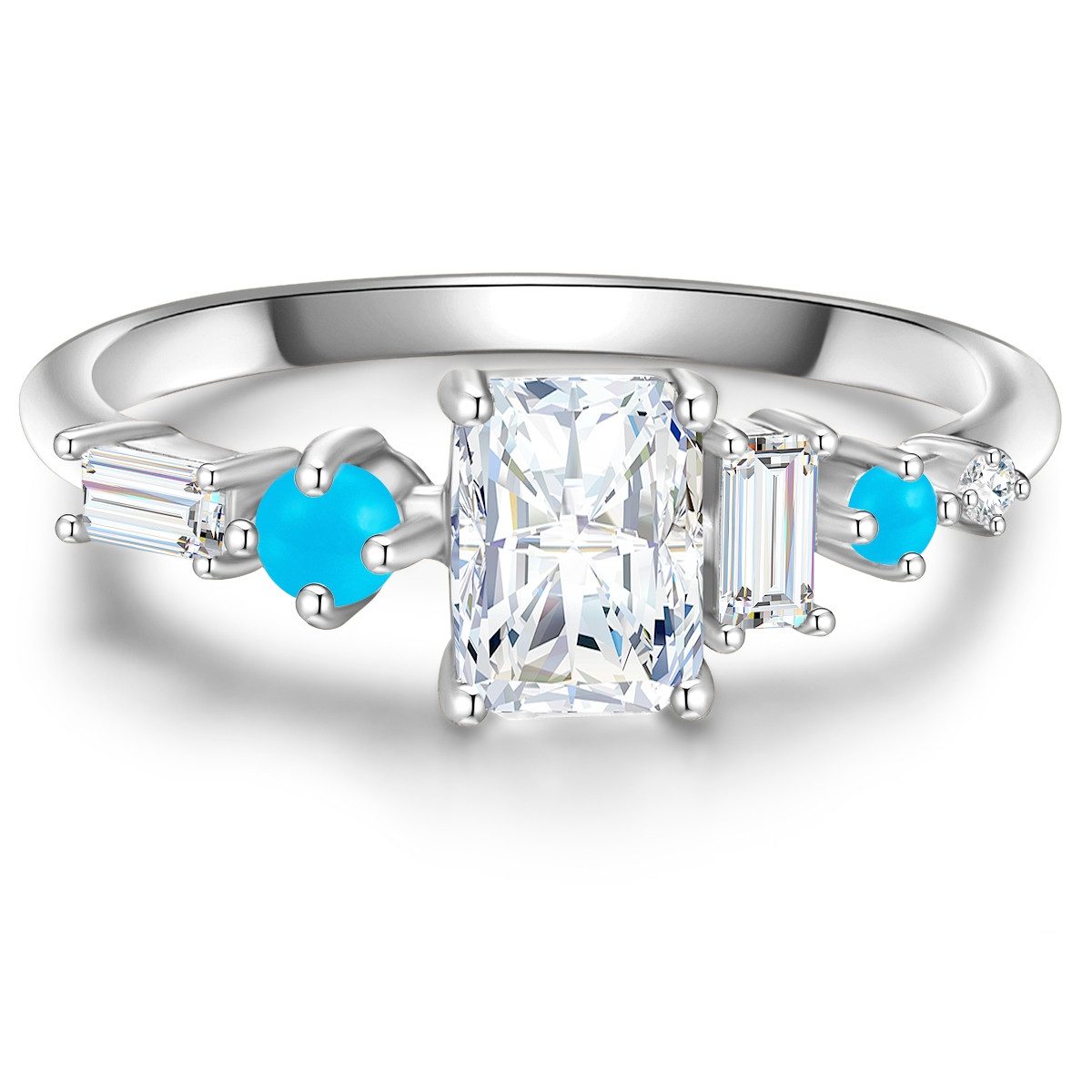 Glanzstücke München Fingerring GSM1808 (1-tlg), aus Sterling Silber günstig online kaufen