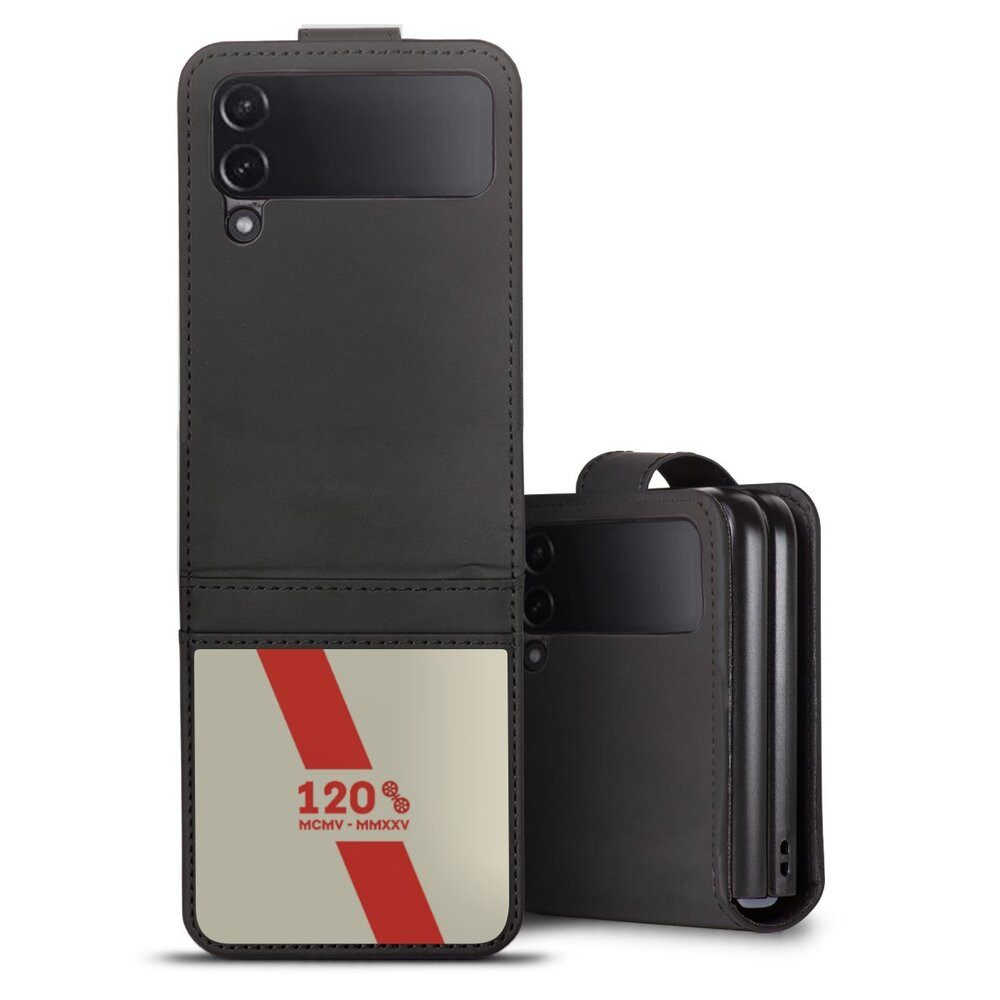 DeinDesign Handyhülle 1. FSV Mainz 05 E.V. 120 Jahre Bundesliga, Samsung Galaxy Z Flip 4 Hülle Handy Flip Case Wallet Cover