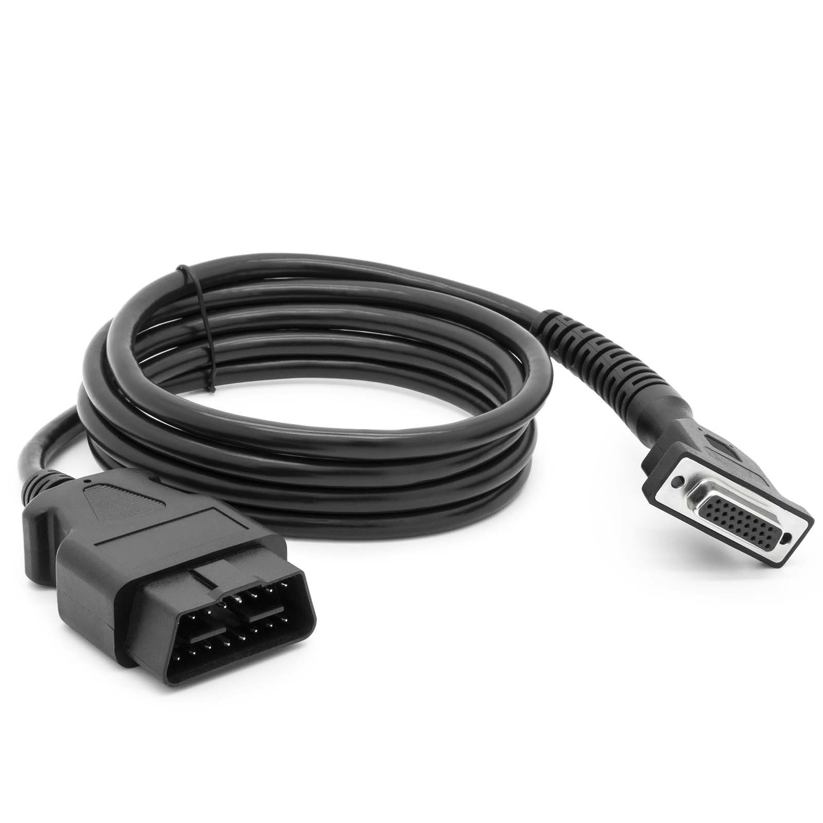 OBD 2 Adapter Kabel mit LED D-SUB-Buchse passend für Prüfgerät HU KFZ-Adapter