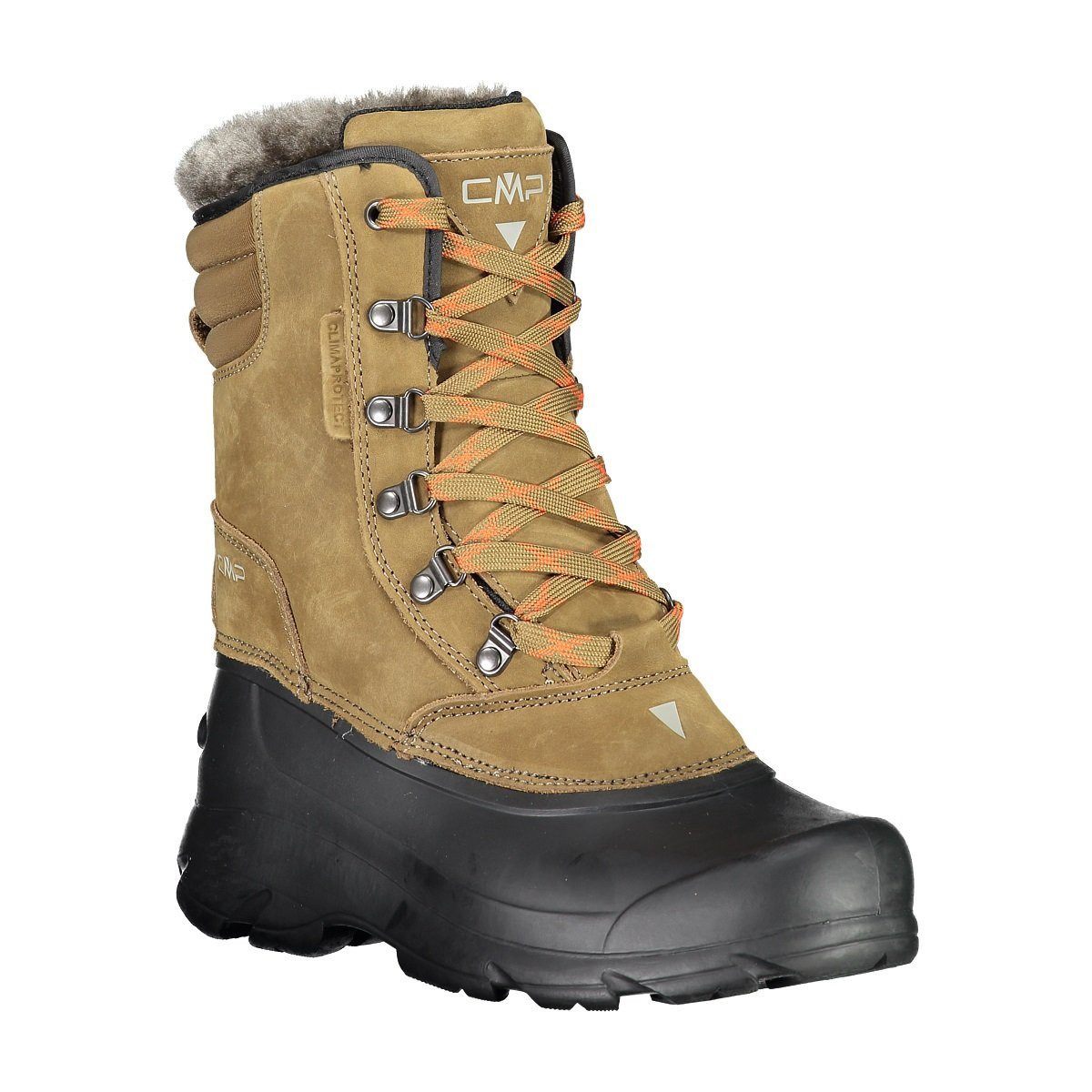CMP Kinos Snow Boot WP 2.0 (Wildleder, wasserdichter Überschuh) braun Winte günstig online kaufen