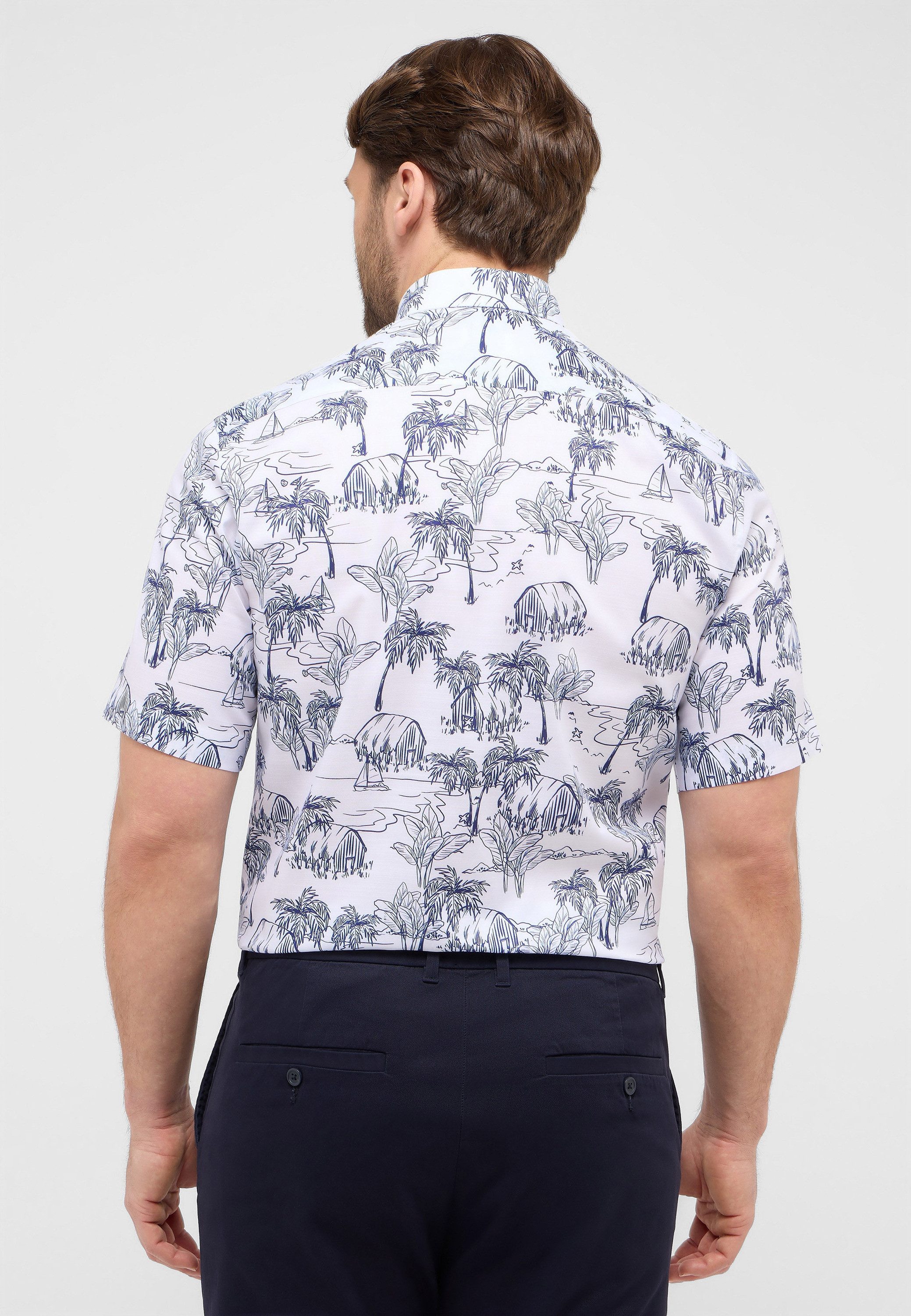 Eterna Kurzarmhemd COMFORT FIT EASY IRON günstig online kaufen
