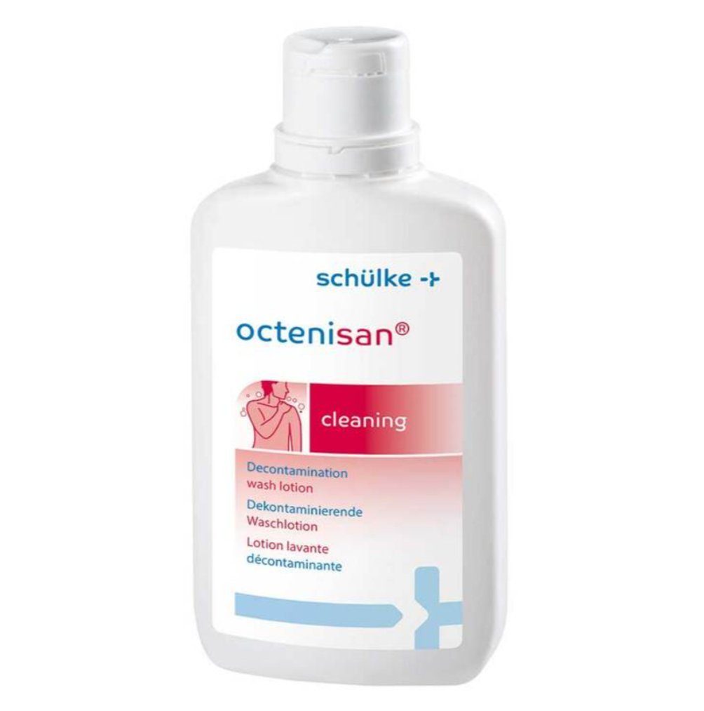 SCHÜLKE & MAYR GmbH Hautreinigungs-Set Octenisan: Antimikrobielle Waschlotion für Haut & Haar, Bei allergieempfindlicher Haut, Mild und schonend