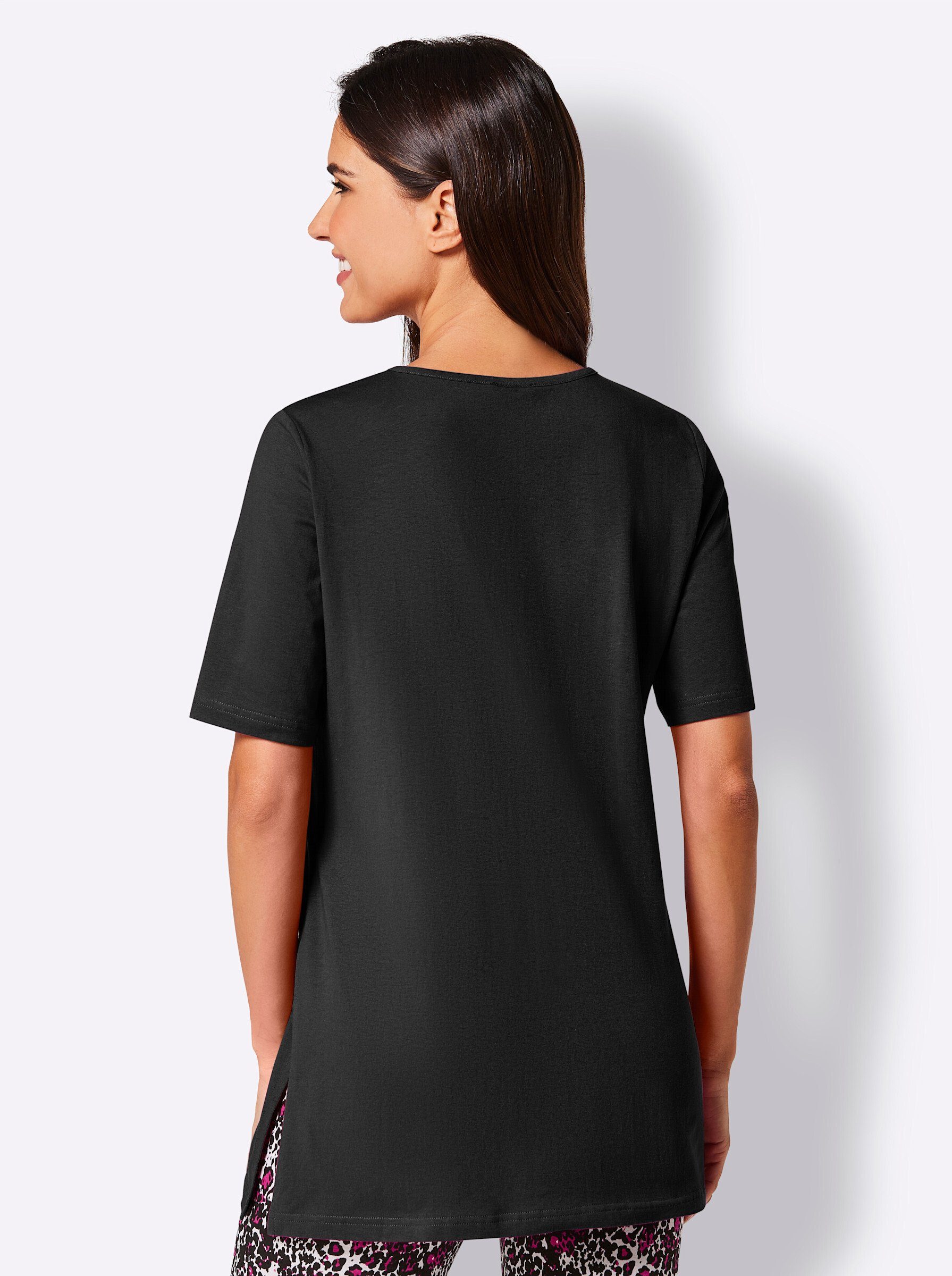 feel good Rundhalsshirt "Longshirt", (1 tlg.) günstig online kaufen