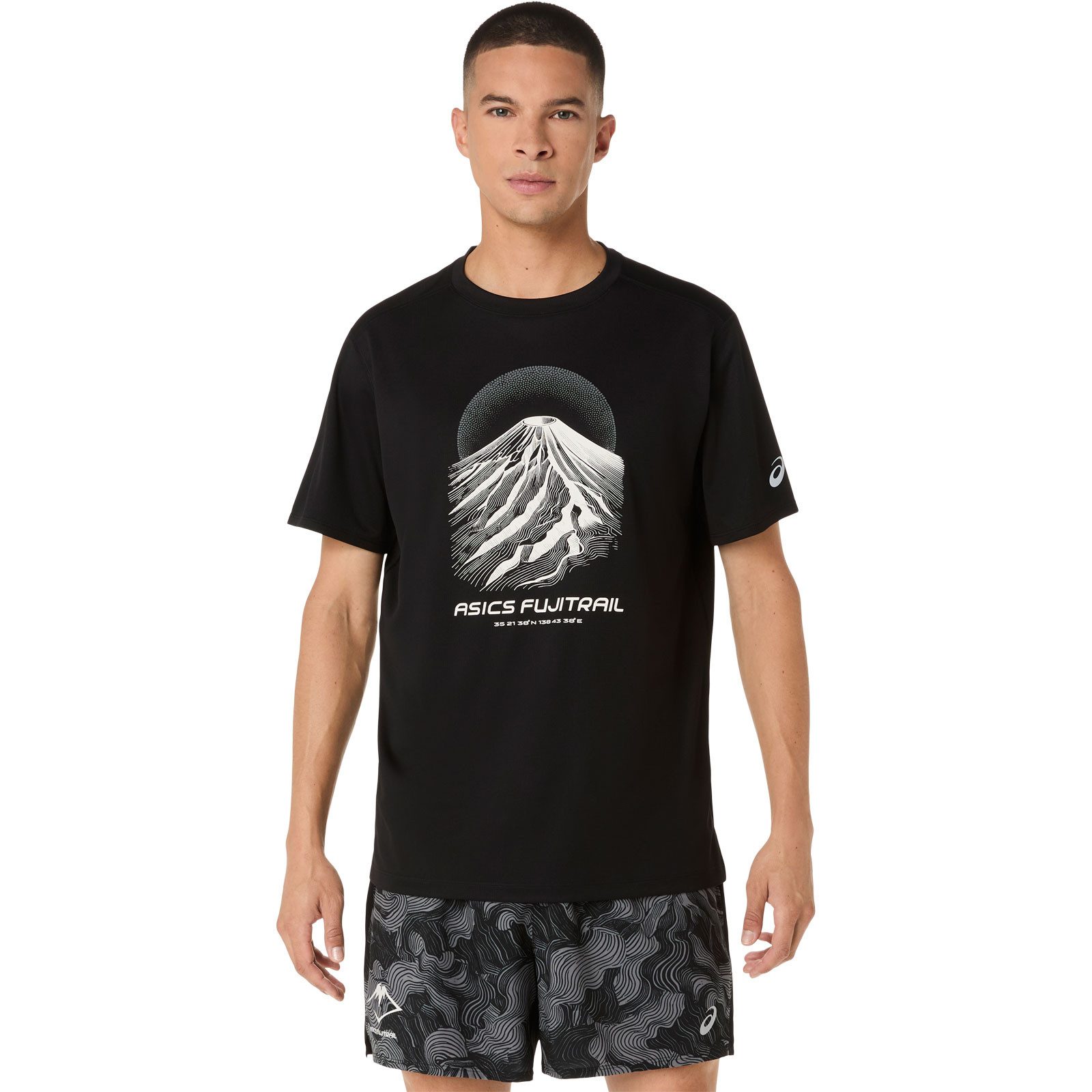 Laufshirt Fujitrail Logo Short Sleeve Top Men 2011D527-001