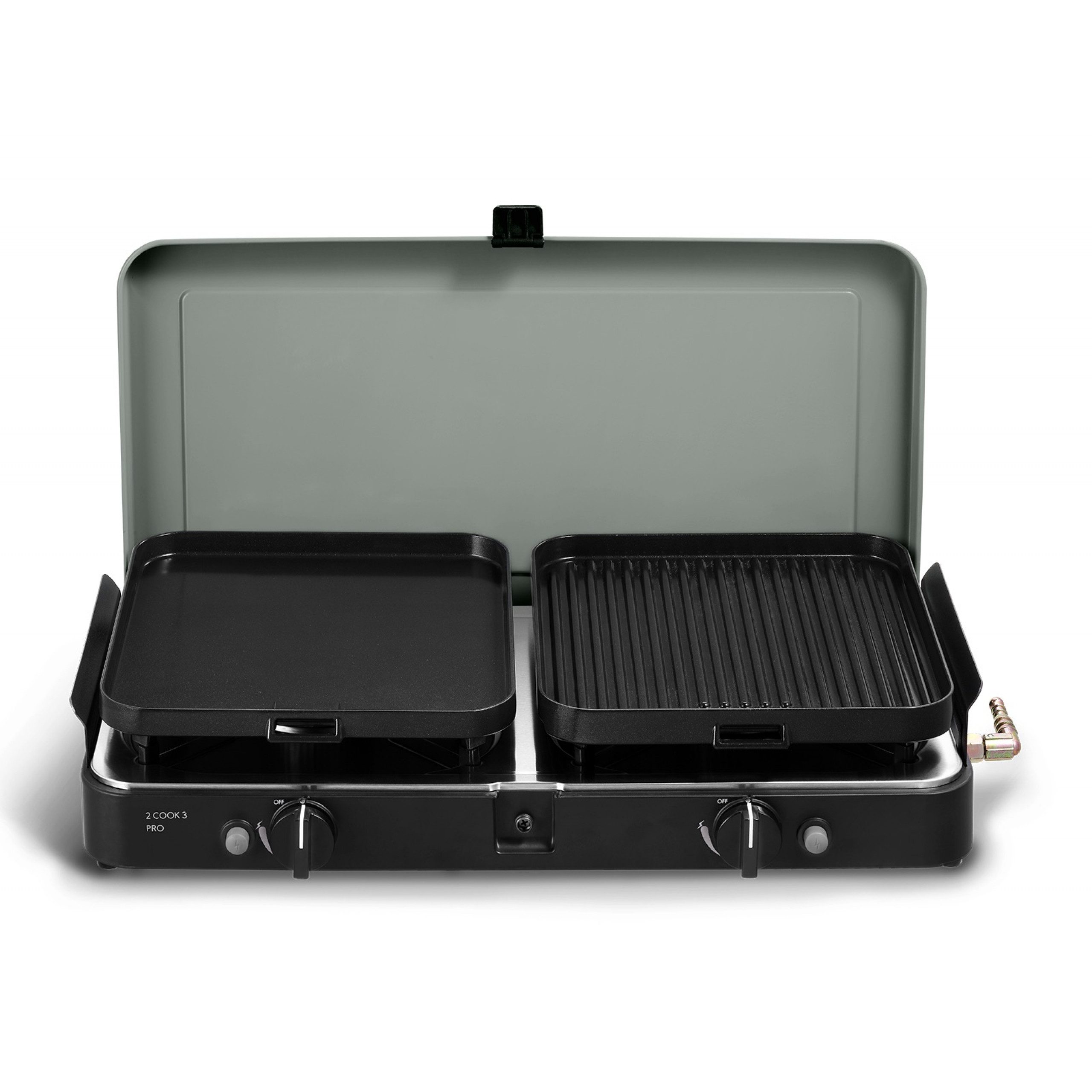 CADAC Camping-Gasgrill Cadac 2-Cook 3 Pro Deluxe 30mbar BBQ Gasgrill Tischgrill Campinggrill – Bild 2 von 5