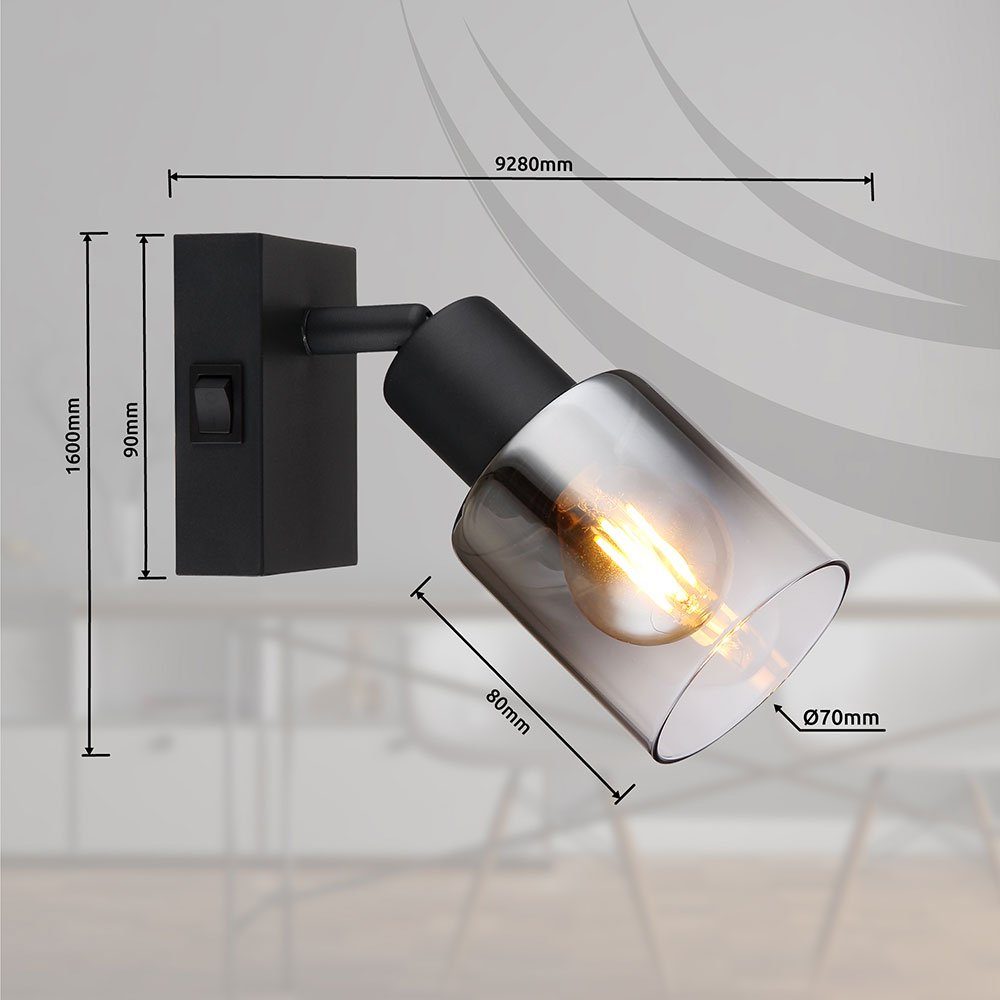 GLOBO LIGHTING Wandleuchte, Wandleuchte Wandlampe Flurleuchte günstig online kaufen