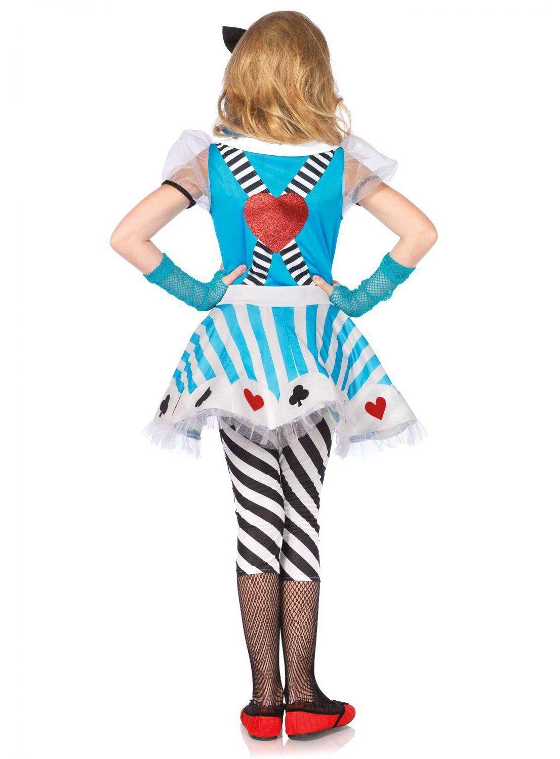 Leg Avenue Kostüm Alice im Wunderland Kostüm für Kinder, Niedliches Kostüm für junge Alice im Wunderland Fans