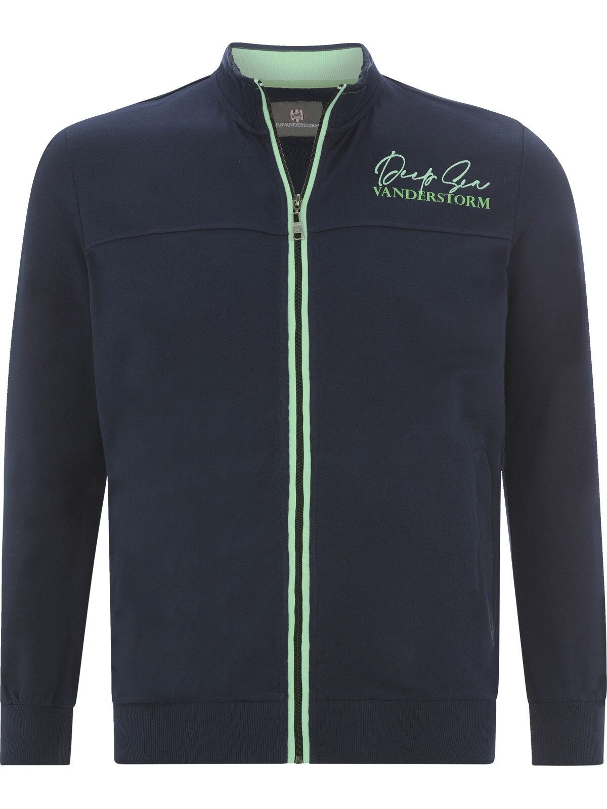 Jan Vanderstorm Sweatjacke JAVALD mit seitlichen Leistentaschen – Bild 3 von 5