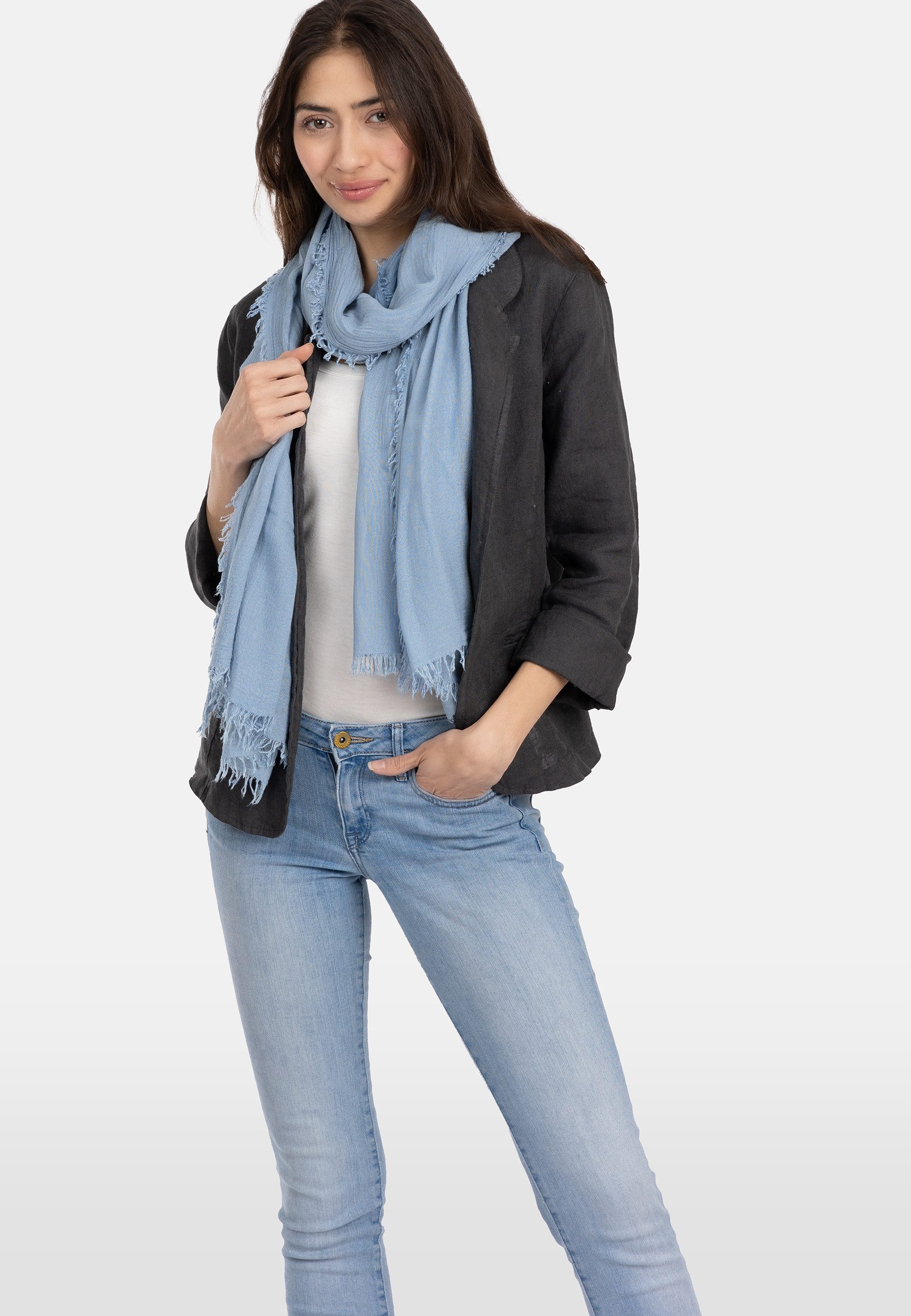 Caspar Modeschal SC529 Damen Sommer Schal günstig online kaufen