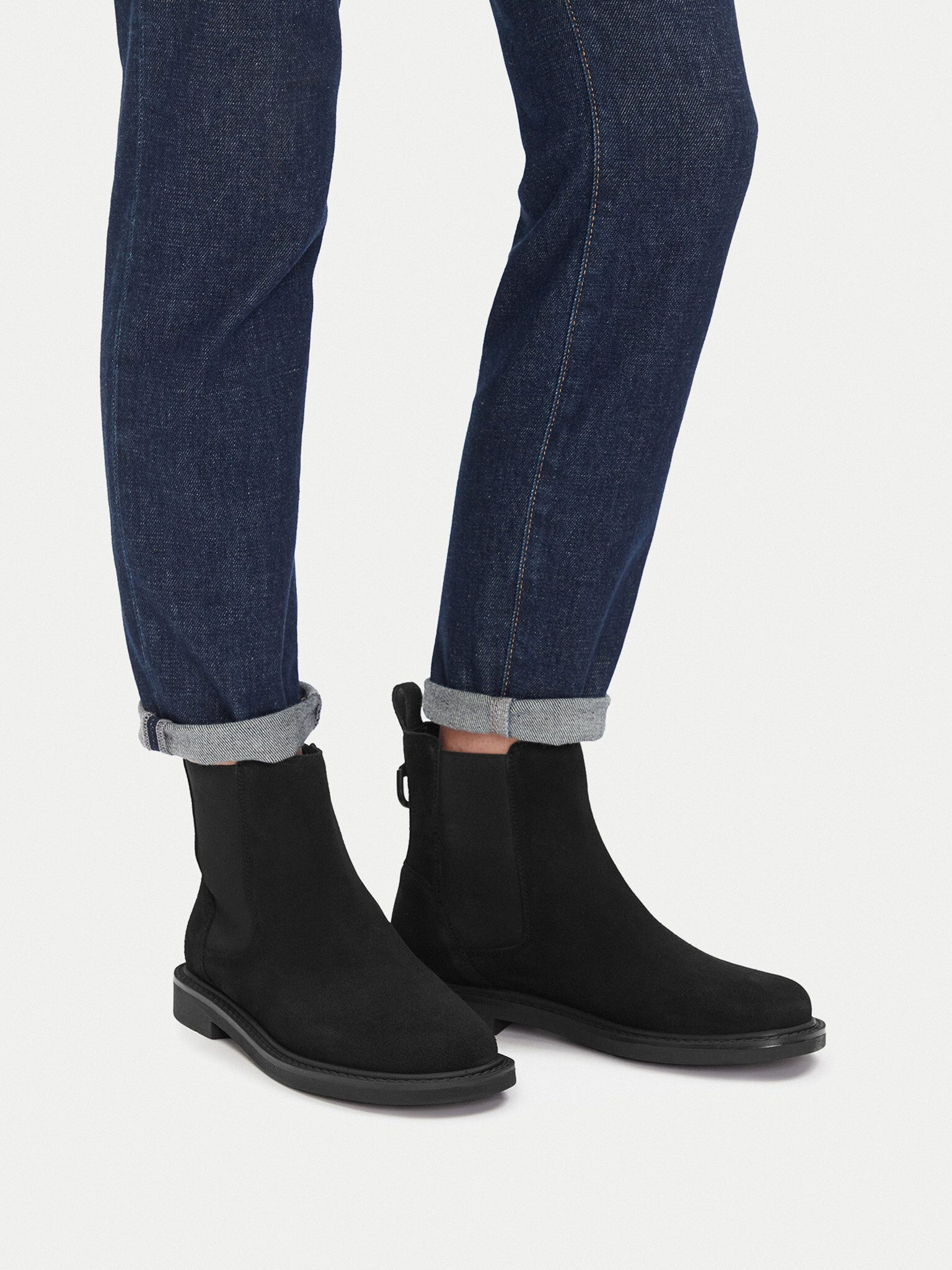 LASOCKI Lasocki Damenschuhe Schwarz CEO-WI23-RUNDE-01 Chelseaboots