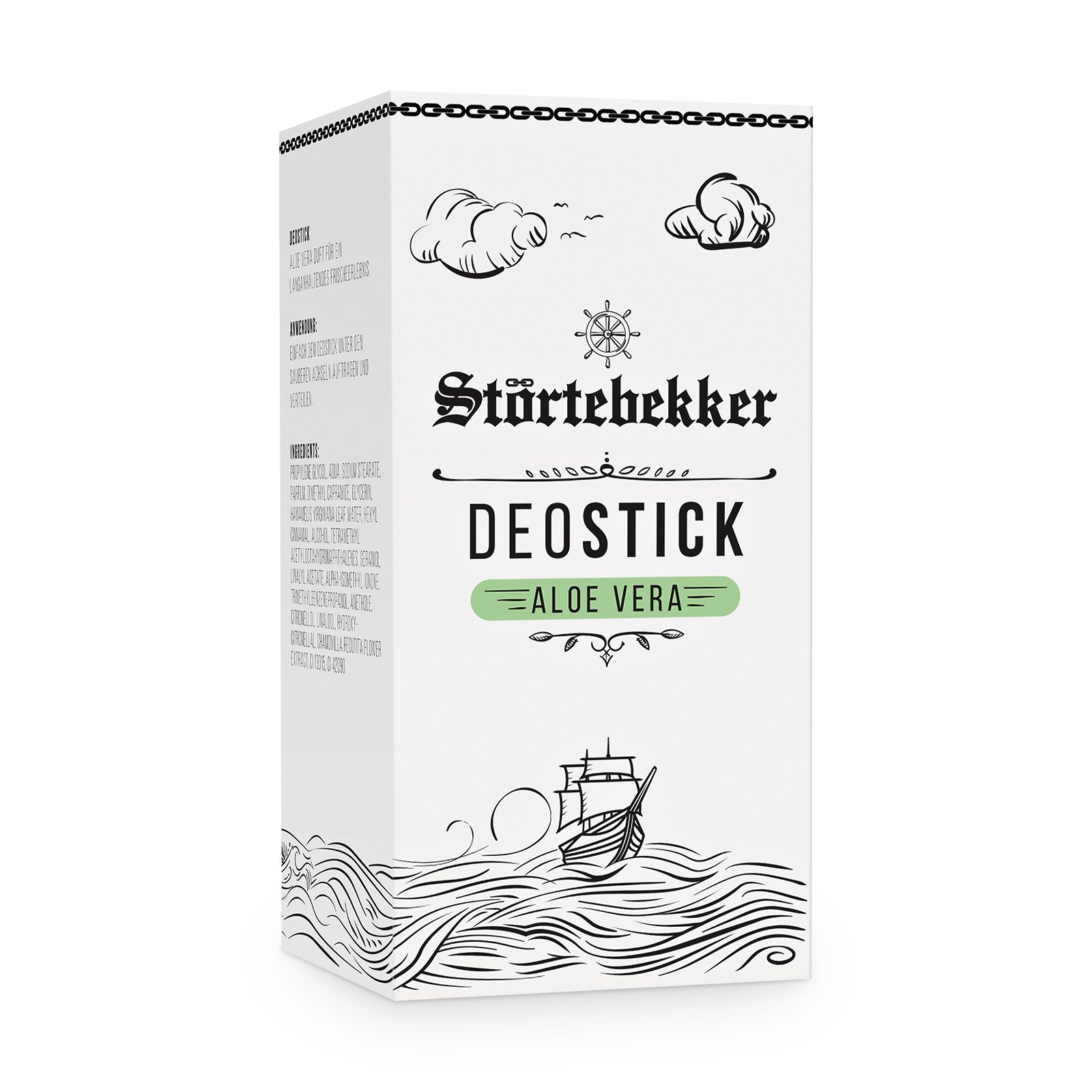 Störtebekker Deo-Stift für langanhaltende Frische, zuverlässiger Schutz, verleiht angenehme Frische