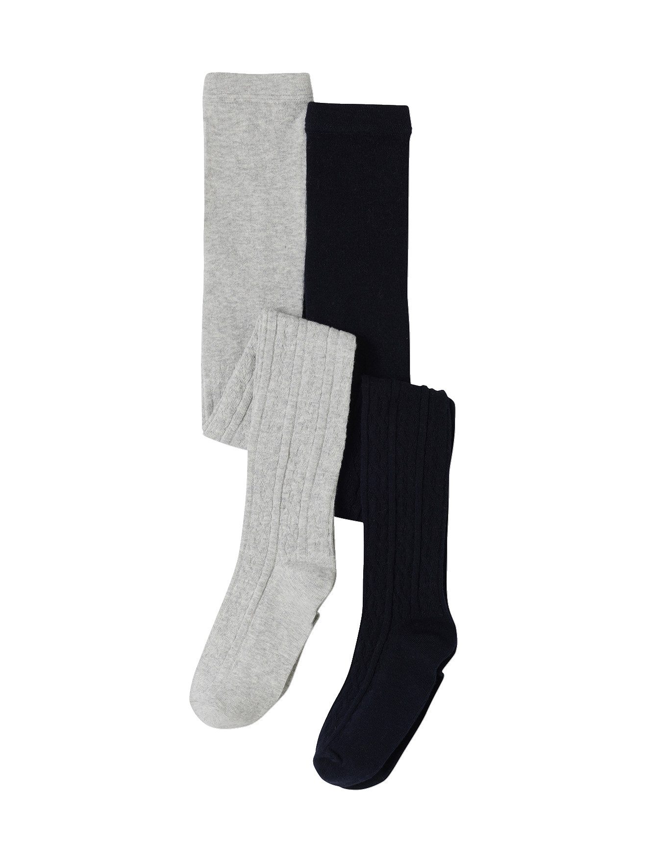 Strumpfhose 2er-Pack Mädchen Strumpfhosen aus Musterstrick