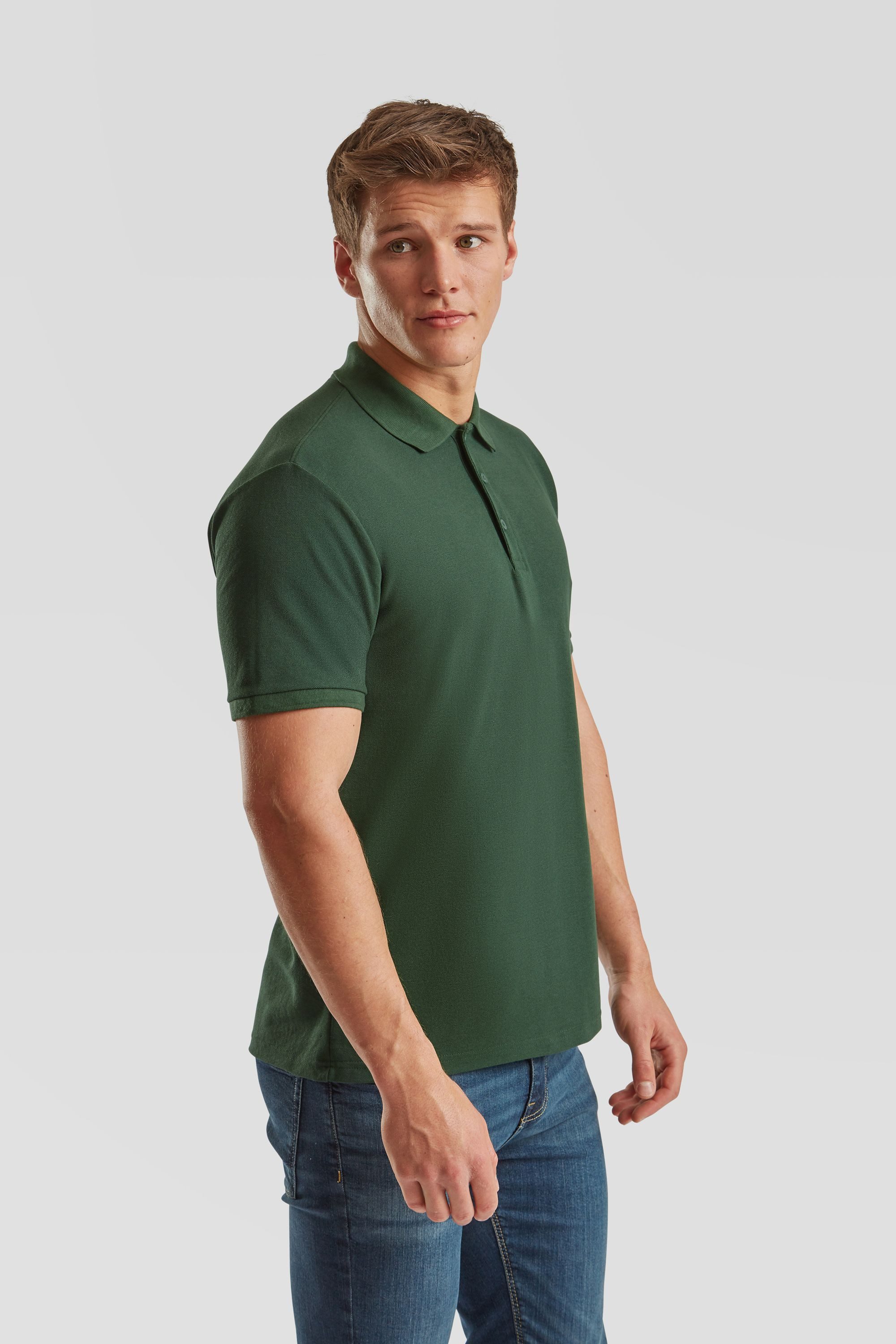 Fruit of the Loom Poloshirt Fruit of the Loom 65/35 Heavy Polo – Bild 4 von 5