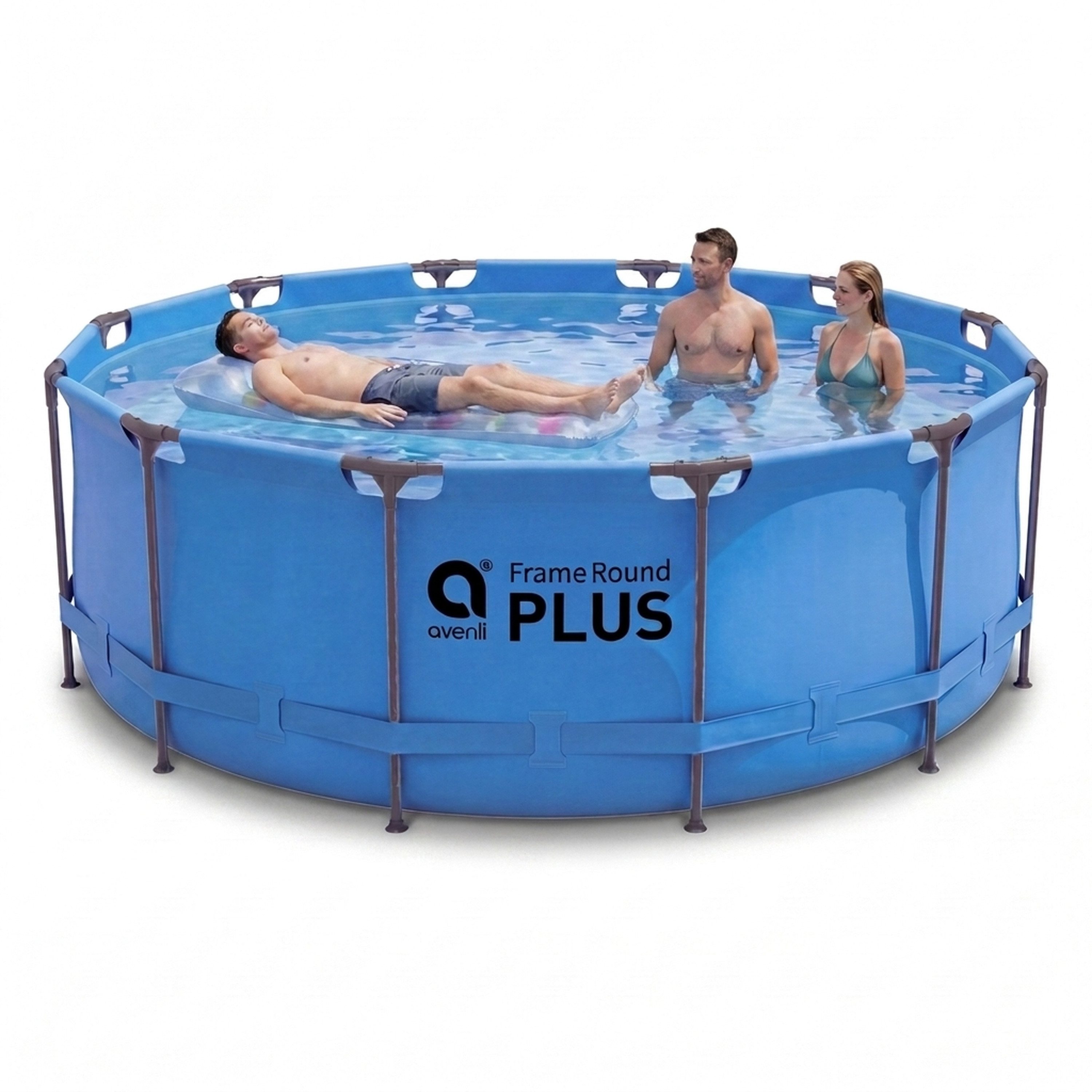 Avenli Framepool Frame Plus Pool 366x100 cm, Aufstellpool (Stahlrahmenpool, ohne Zubehör), Auch als Ersatzpool geeignet