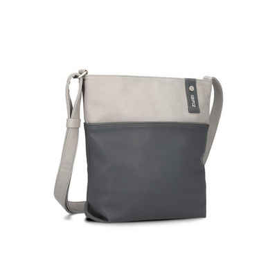Zwei Handtasche grau (1-tlg)