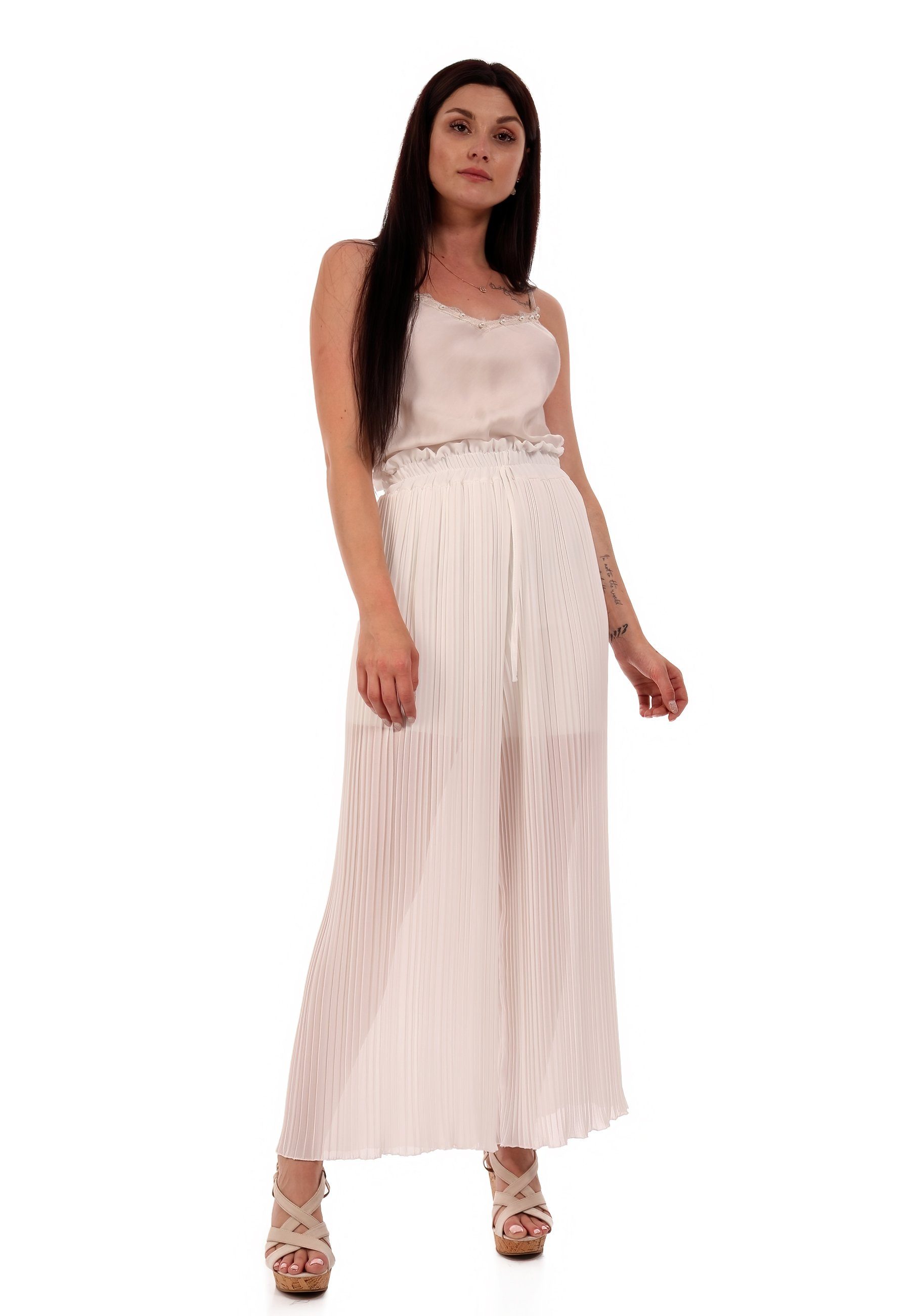 YC Fashion & Style Schlupfhose Plissee günstig online kaufen
