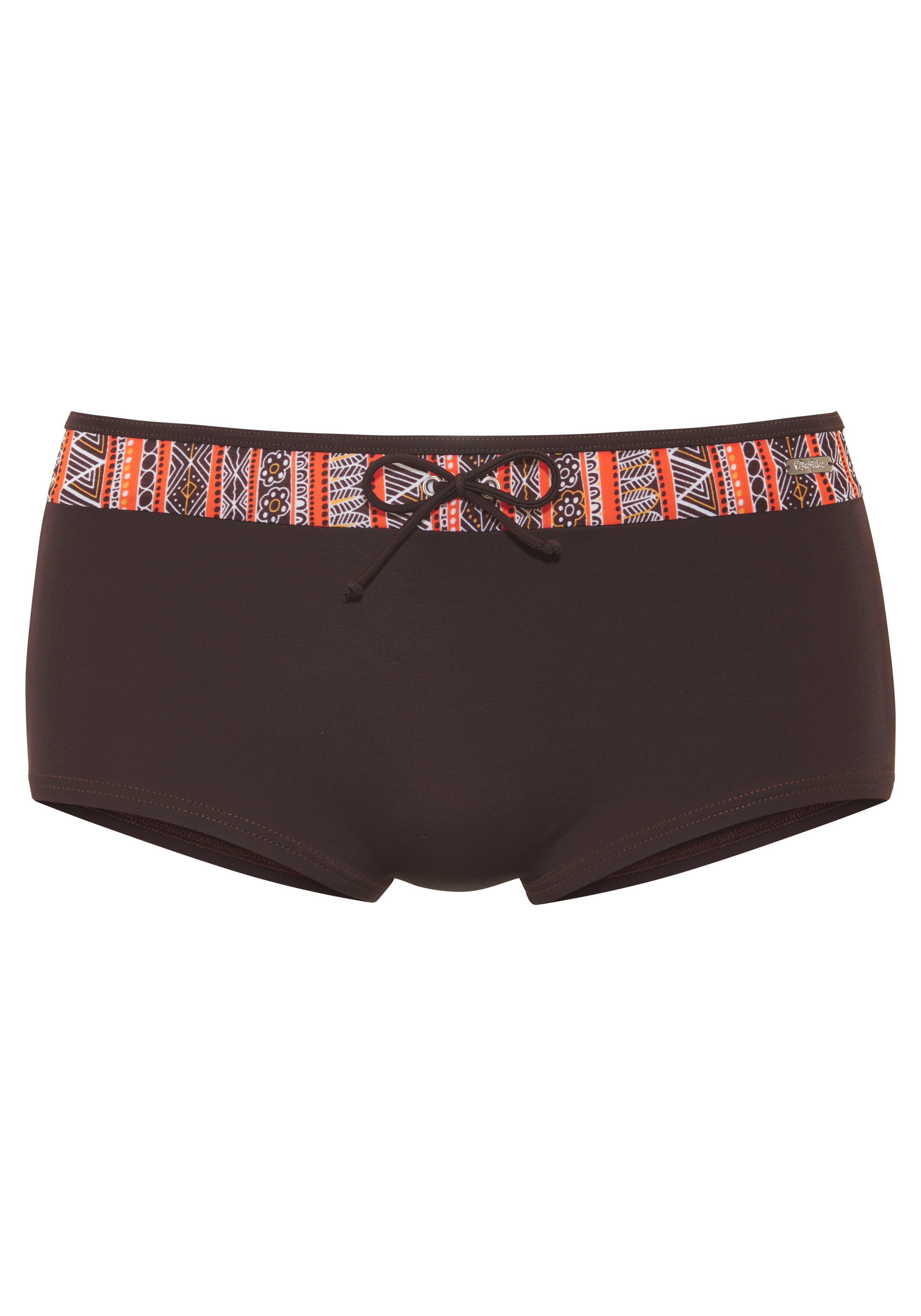 BUFFALO Bikini-Hotpants Mit bedrucktem Kontrasteinsatz mehr