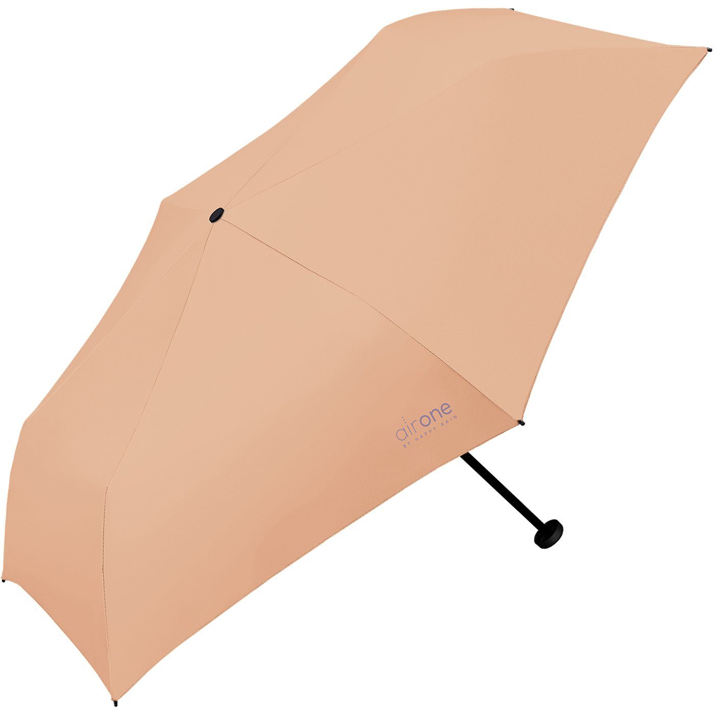 - Untewegs HAPPY leichtester One Gramm RAIN Taschenregenschirm 99 für superleicht, perfekt apricot - Mini-Schirm Air Minischirm