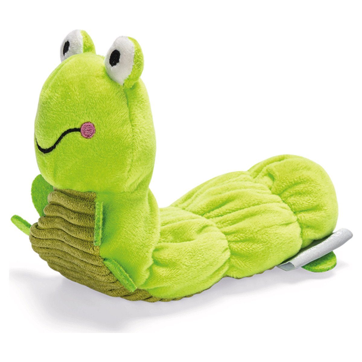 Beeztees Tierkuscheltier Katzenspielzeug Bewegende Raupe grün günstig online kaufen