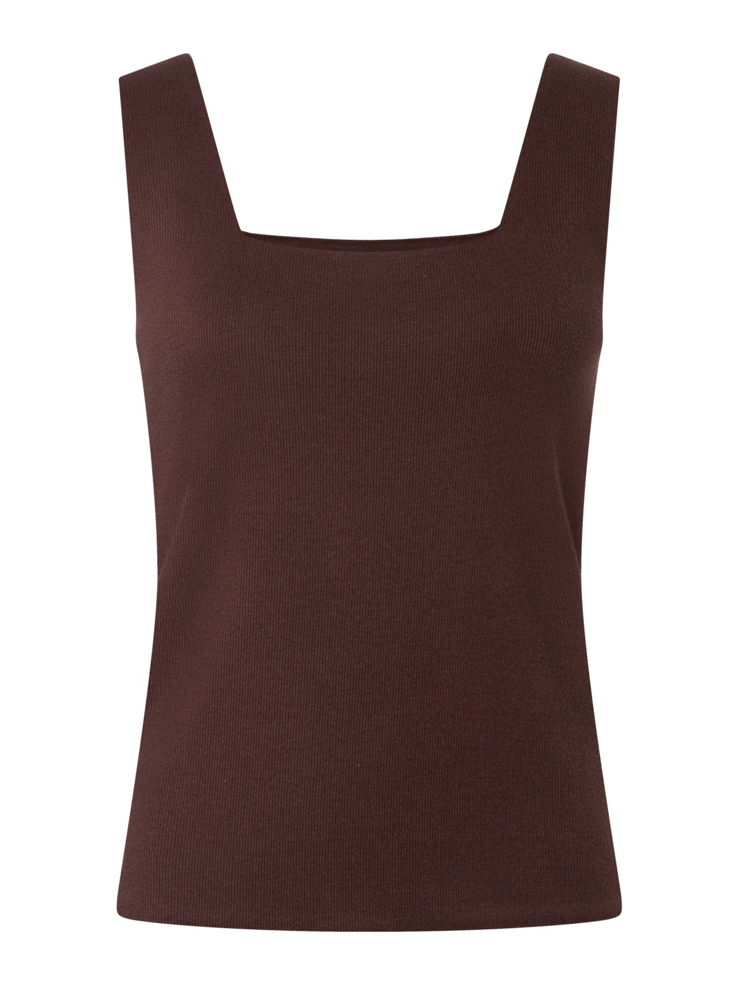 MORE&MORE Shirttop figurbetontes Top, eckiger Ausschnitt