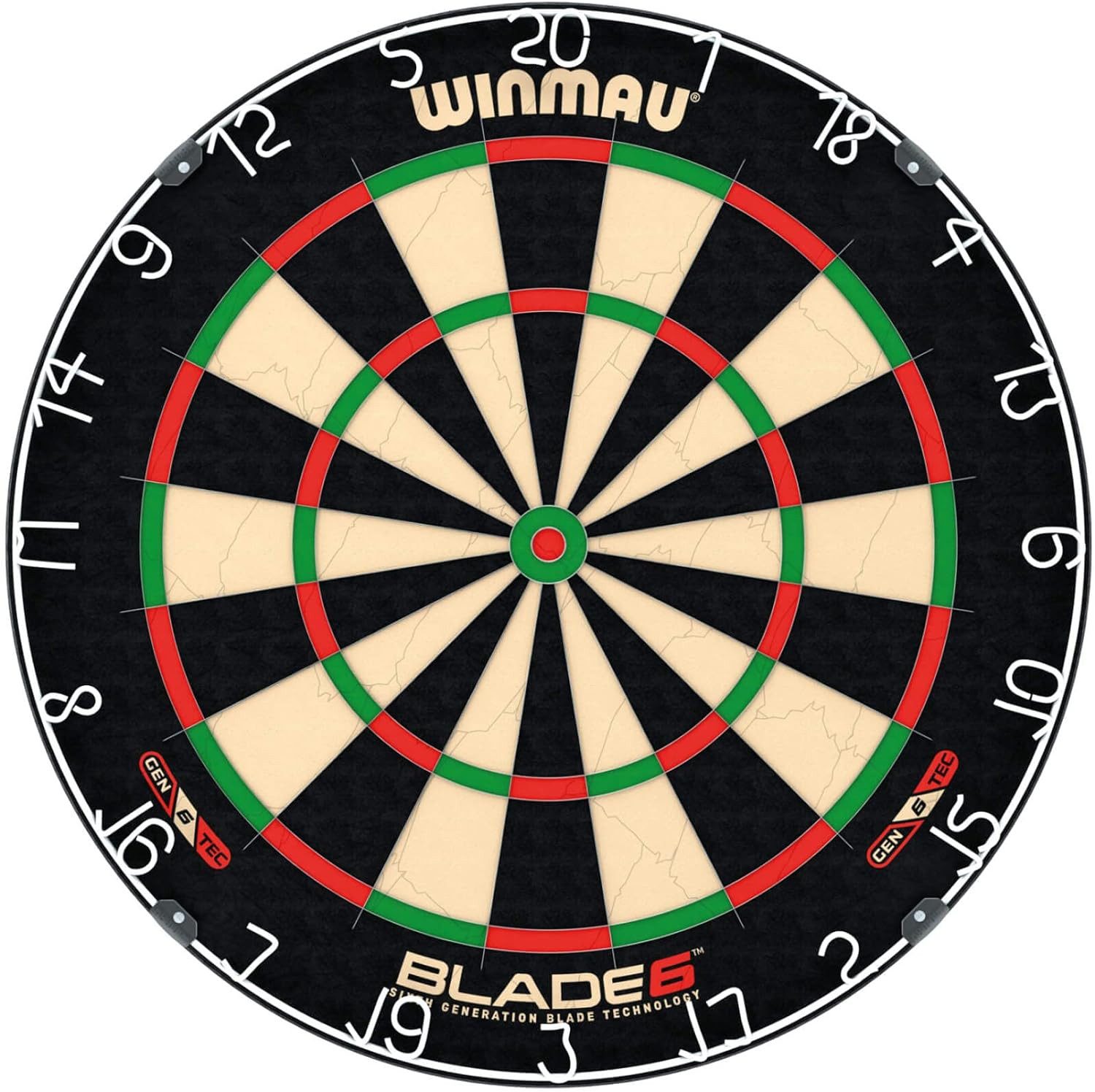 Winmau Dart-Wandschutz Wispa Schallschutz System + Blade 6, Dartscheibe Dart Scheibe Darts