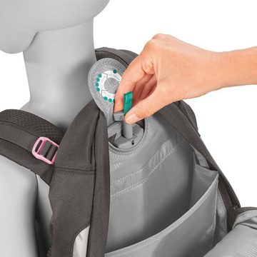 coocazoo Schulranzen Schulrucksack-Set MATE Bubble Brush 3-teilig (3-teilig), ergonomisch, reflektiert, Körpergröße: 135 - 180 cm