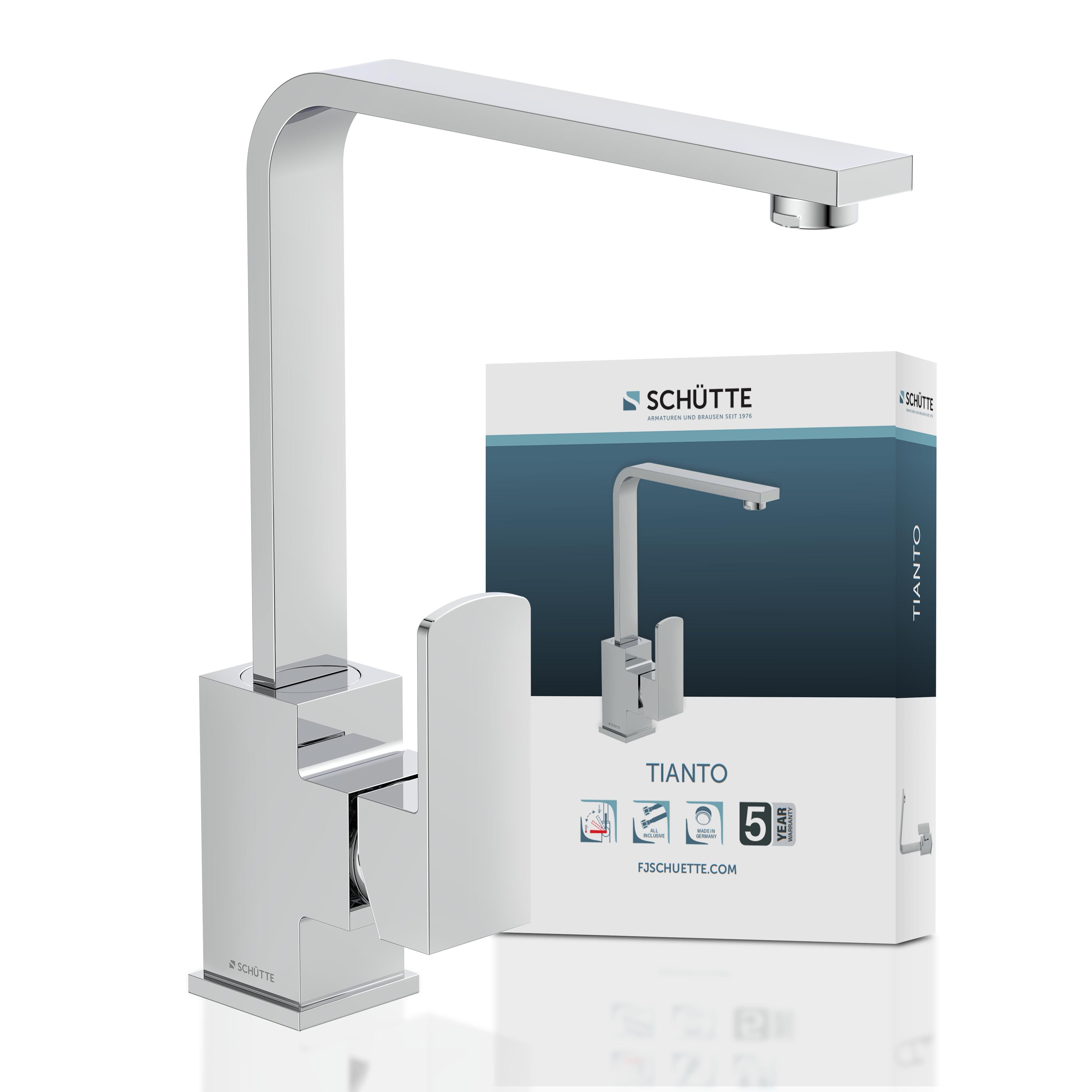 Schütte Spültischarmatur Tianto 360° schwenkbarer Wasserhahn, Mischbatterie günstig online kaufen