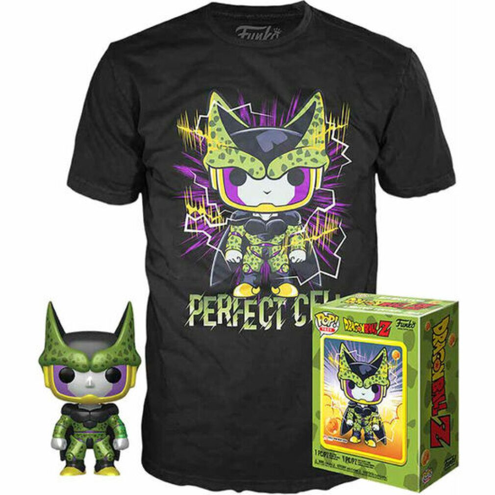 Funko Actionfigur Set POP Figur & Tee Dragon Ball Z Perfect Cell