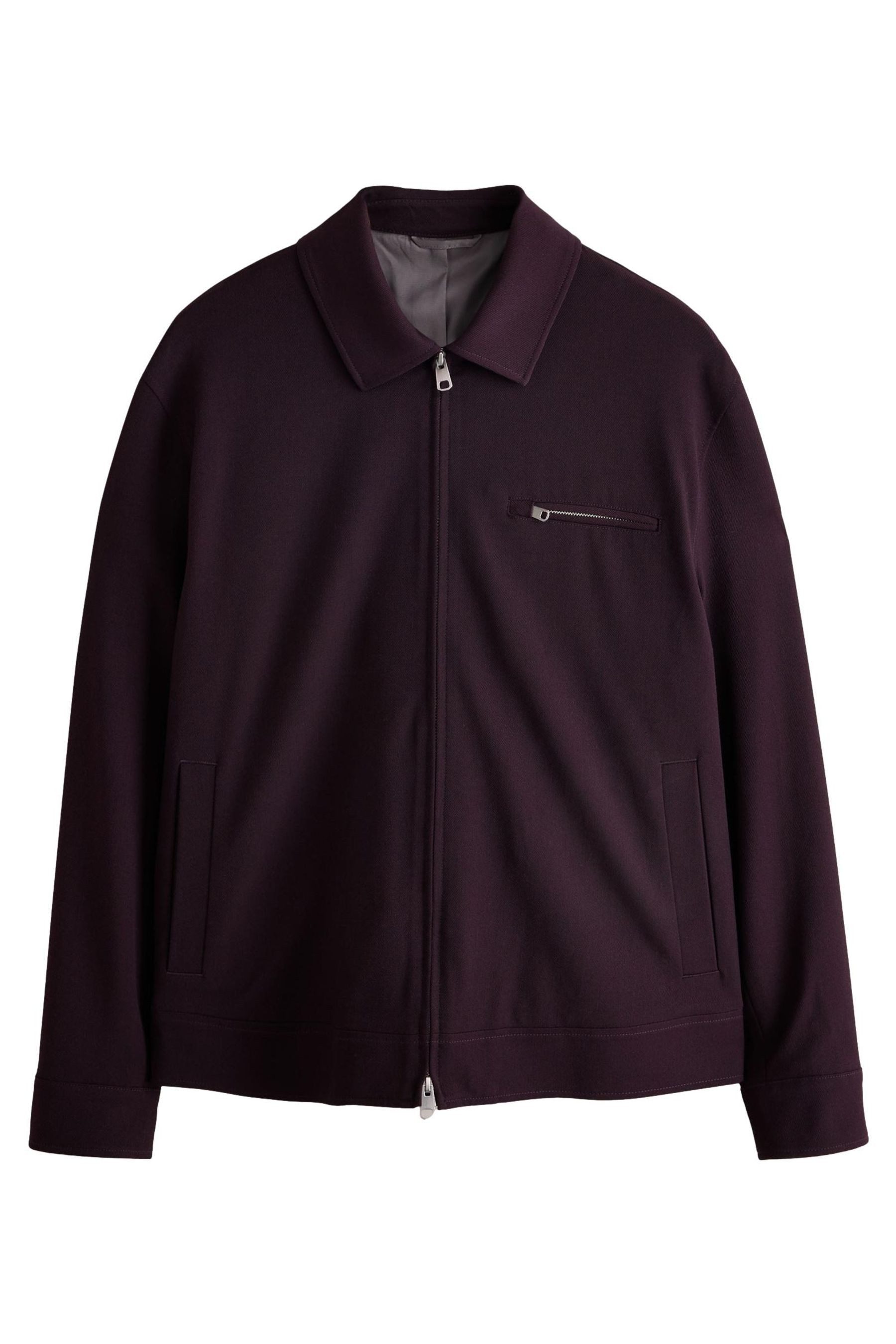 Next Hemdjacke Regular Fit Motionflex Hemdjacke aus Twill mit RV (1-St)