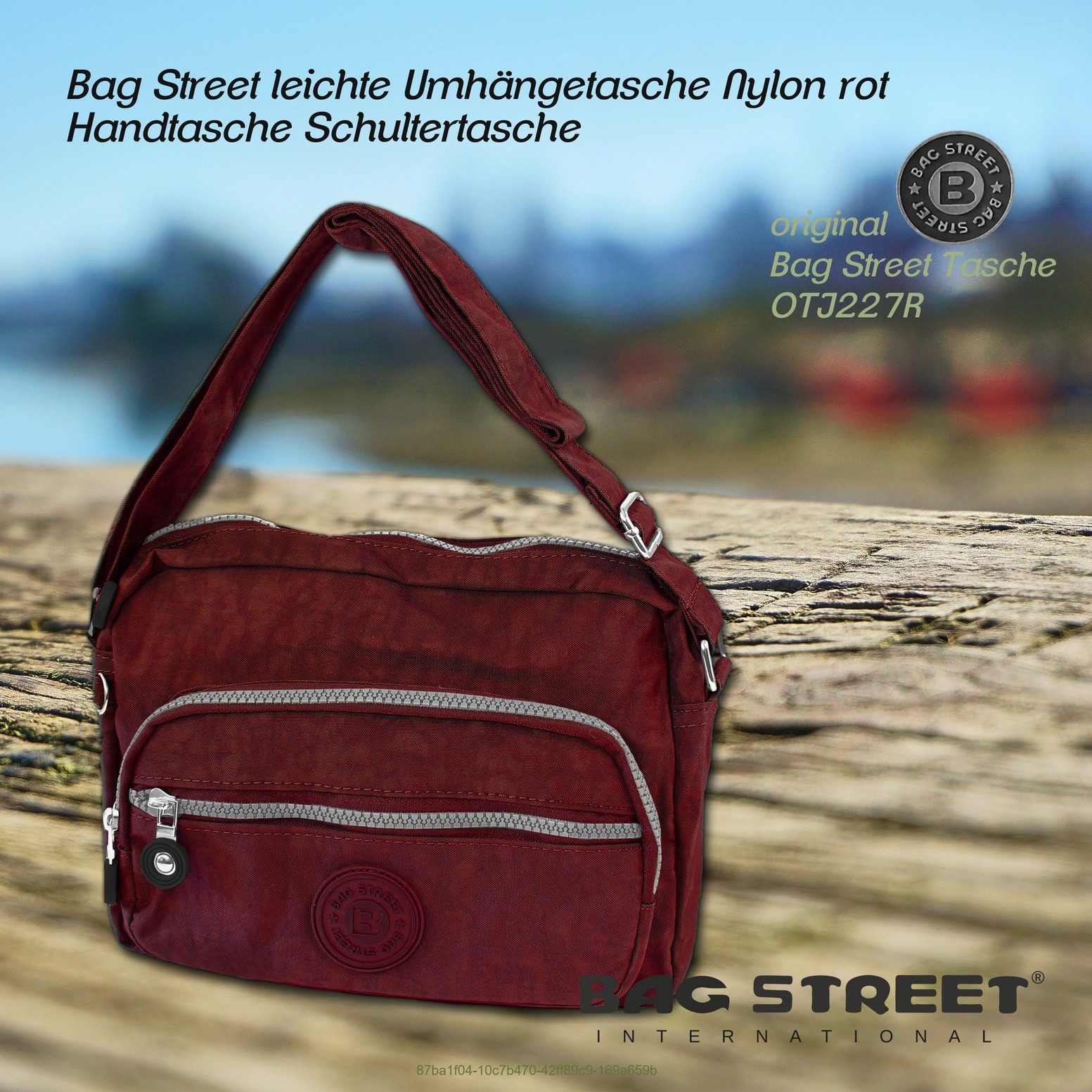 BAG STREET Umhängetasche OTJ227X Bag Street leichte Umhängetasche Nylon (Um günstig online kaufen