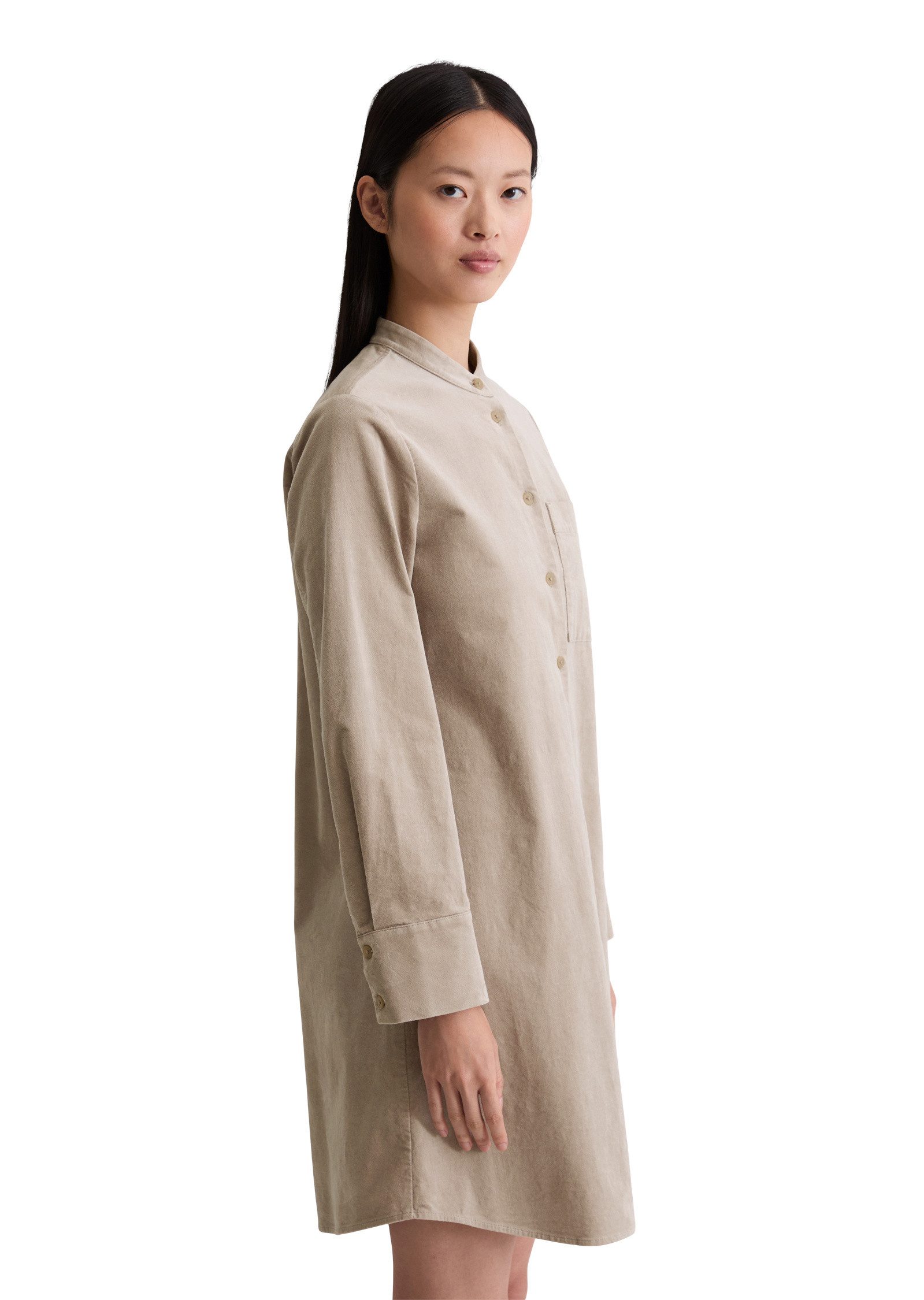 Marc O'Polo Hemdblusenkleid aus Organic Cotton Stretch günstig online kaufen