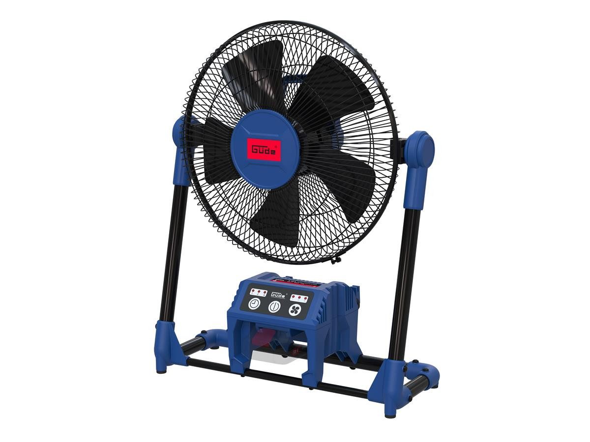 Güde Akku-Ventilator V 18-0 Solo, Akku- oder 230V Netzbetrieb - 2m Kabel - ohne Akku & Ladegerät