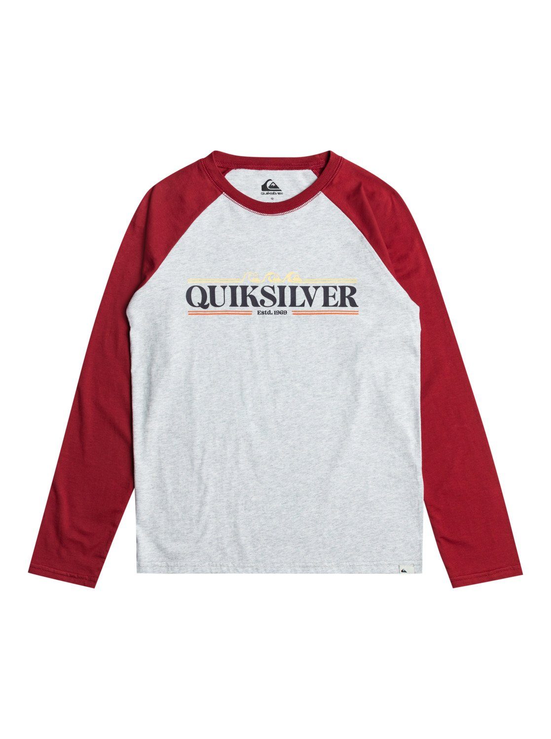 Quiksilver Langarmshirt Raglan Athletic Heather