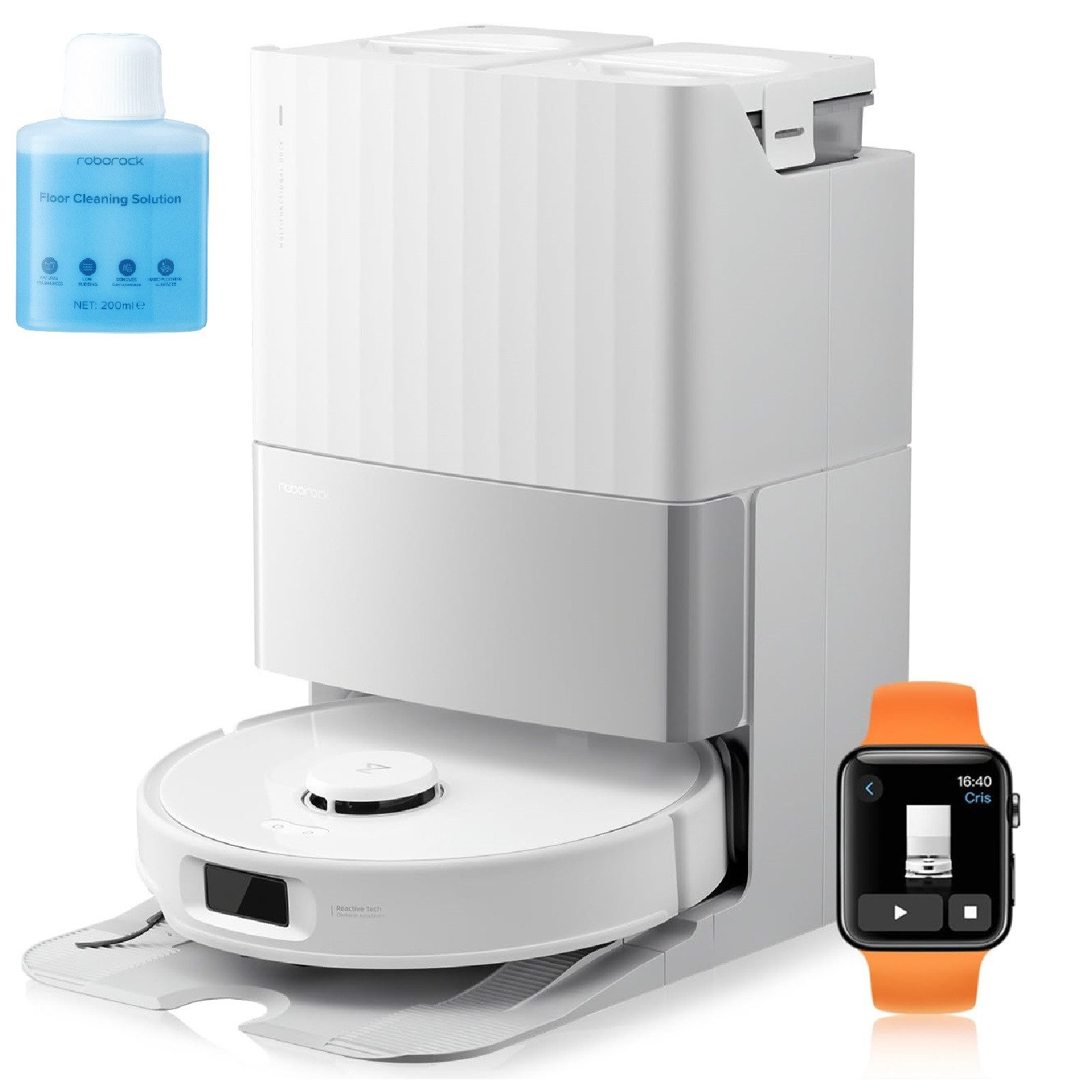 Saugroboter Qrevo Edge S5A, 17.000Pa( Upgrade von Qrevo master) 