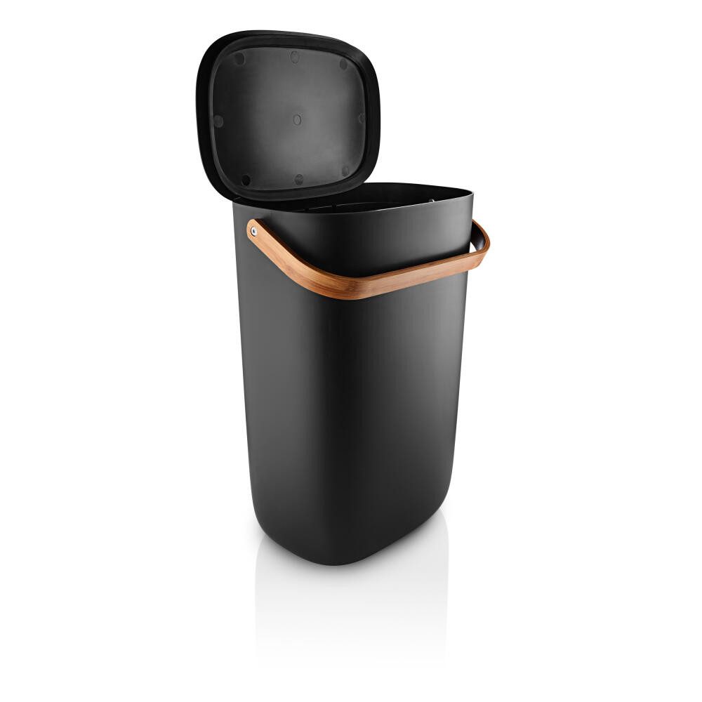 Eva Solo Mülleimer Reflect, Black, 33 L