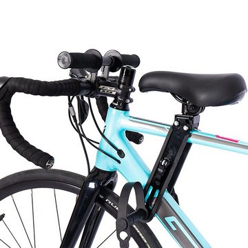 MidGard Fahrradkindersitz für Befestigen vorne am Rahmen, Kinder-Fahrradsitz mit Lenkergriffe