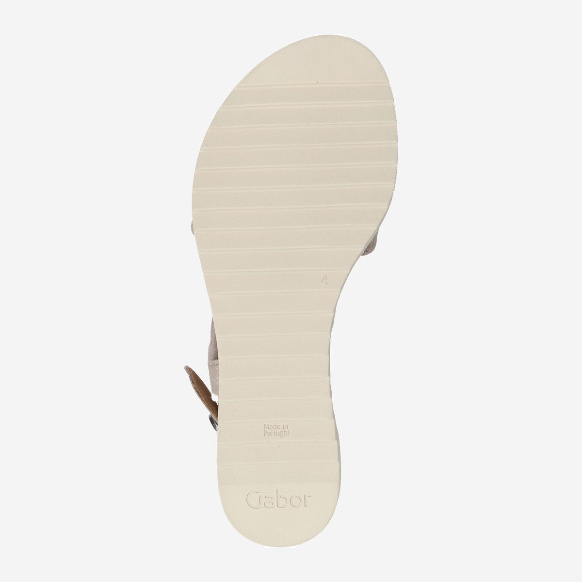 Gabor Gabor 82.751.95, Sandaletten, Beige, metallik, Damen Sandalette