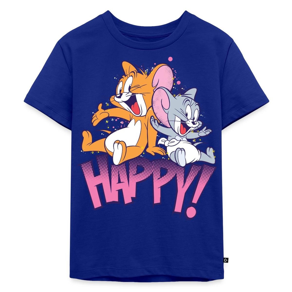 T-Shirt Tom Und Jerry Jerry und Nibbles Kinder Premium T-Shirt