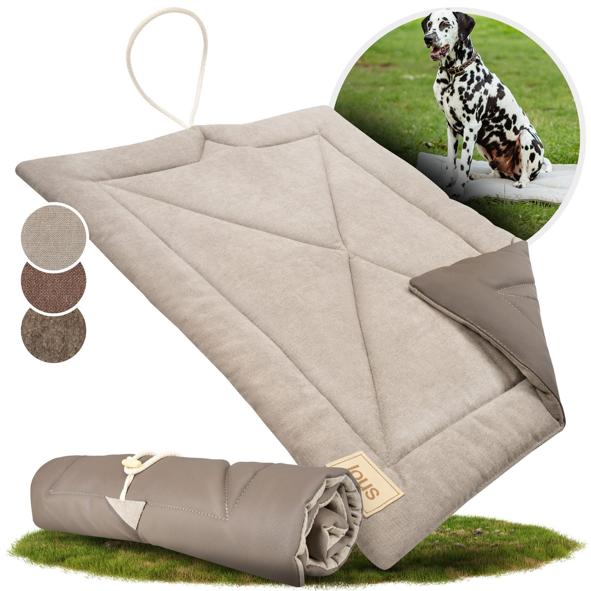 lous Tierdecke - Hundedecke - Picknickdecke, Wasserabweisend, Polyester, In günstig online kaufen