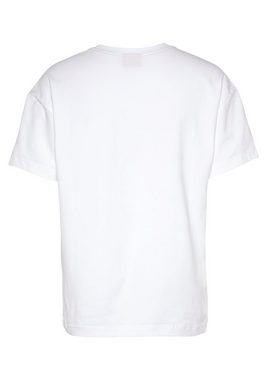 HUGO T-Shirt Paisley T-Shirt mit Paisley-Logodruck