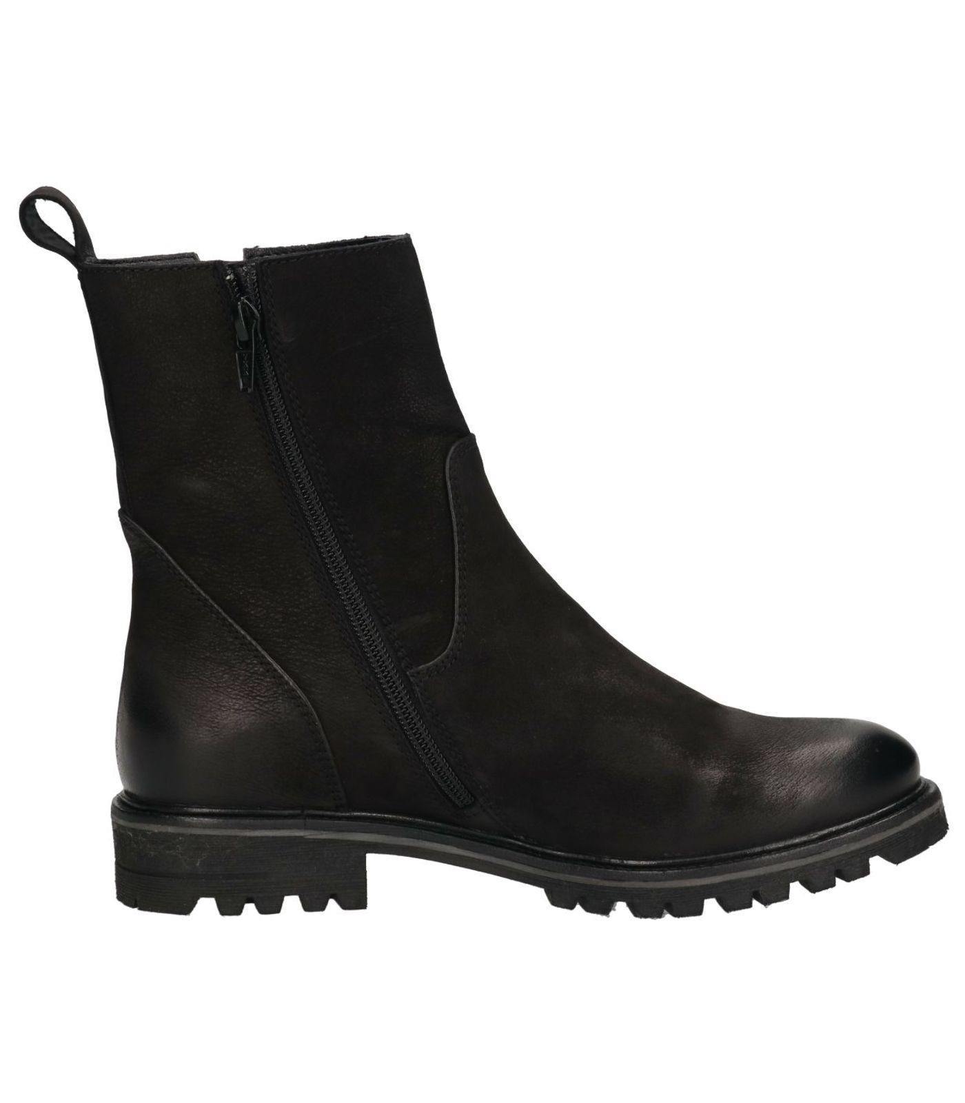 Nubukleder BAGATT Stiefelette Schwarz Stiefelette