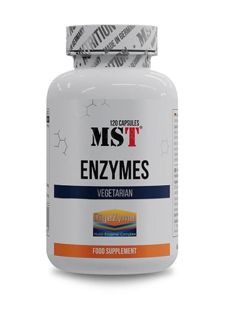 MST Nutrition MST - Enzymes 120 Caps Kapseln, 120 St.