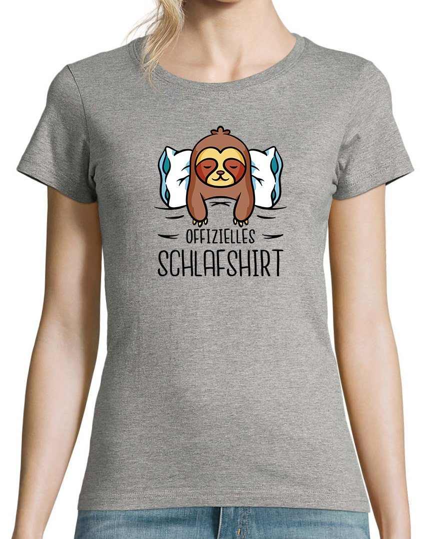 Youth Designz T-Shirt Offizielles Schlafshirt Faultier günstig online kaufen