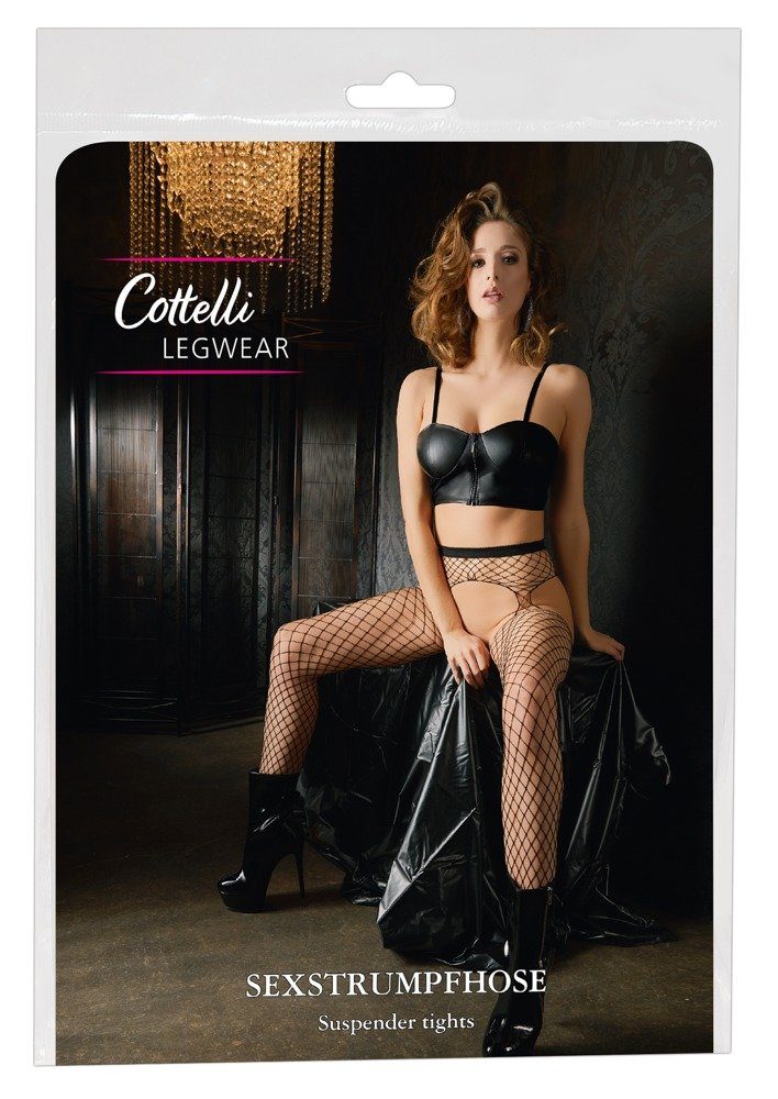 Cottelli Collection Cottelli Cottelli - - Sexstrumpfhose S L LEGWEAR LEGWEAR Strumpfhose