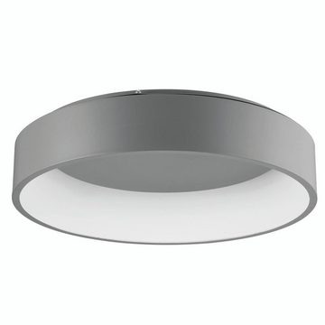 click-licht LED Deckenleuchte LED Deckenleuchte Rando in Grau 42W 2520lm, keine Angabe, Leuchtmittel enthalten: Ja, fest verbaut, LED, warmweiss, Deckenlampe, Deckenbeleuchtung, Deckenlicht